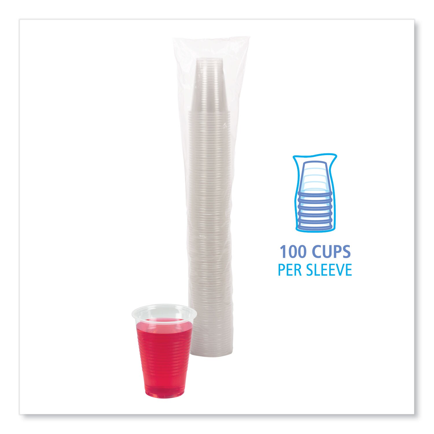 Boardwalk BWKTRANSCUP9PK Party-Supplies-Cc - View #4