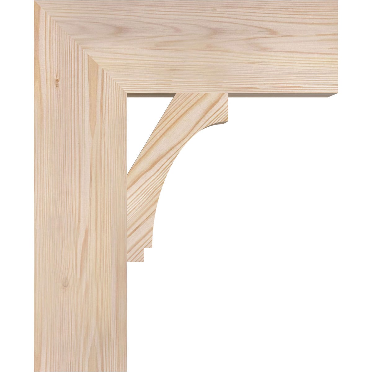 Ekena Millwork BKT06X18X22IMP05SDF Exterior-Brackets-Braces - View #3