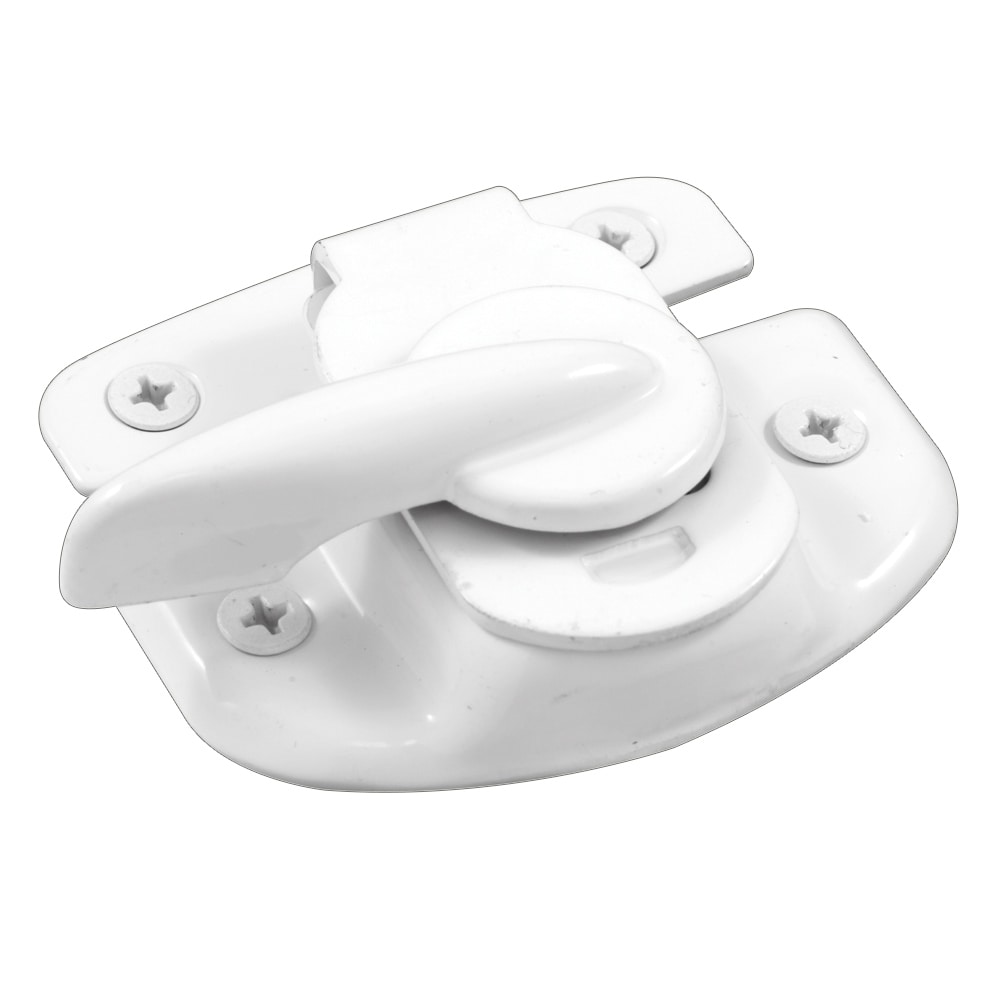 Prime-Line 1.75-in White Die-cast Window Lock #F 2618
