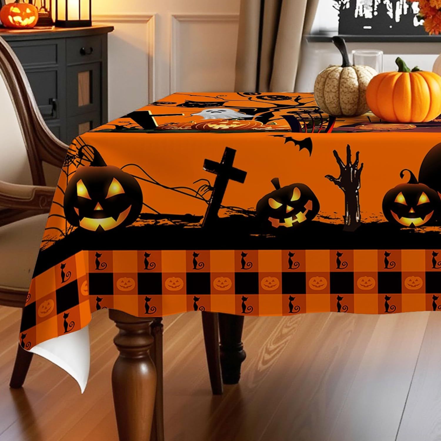 ROSMENA D01027HZ6KU-DBHJQ002 Table-Halloween-Decor - View #7