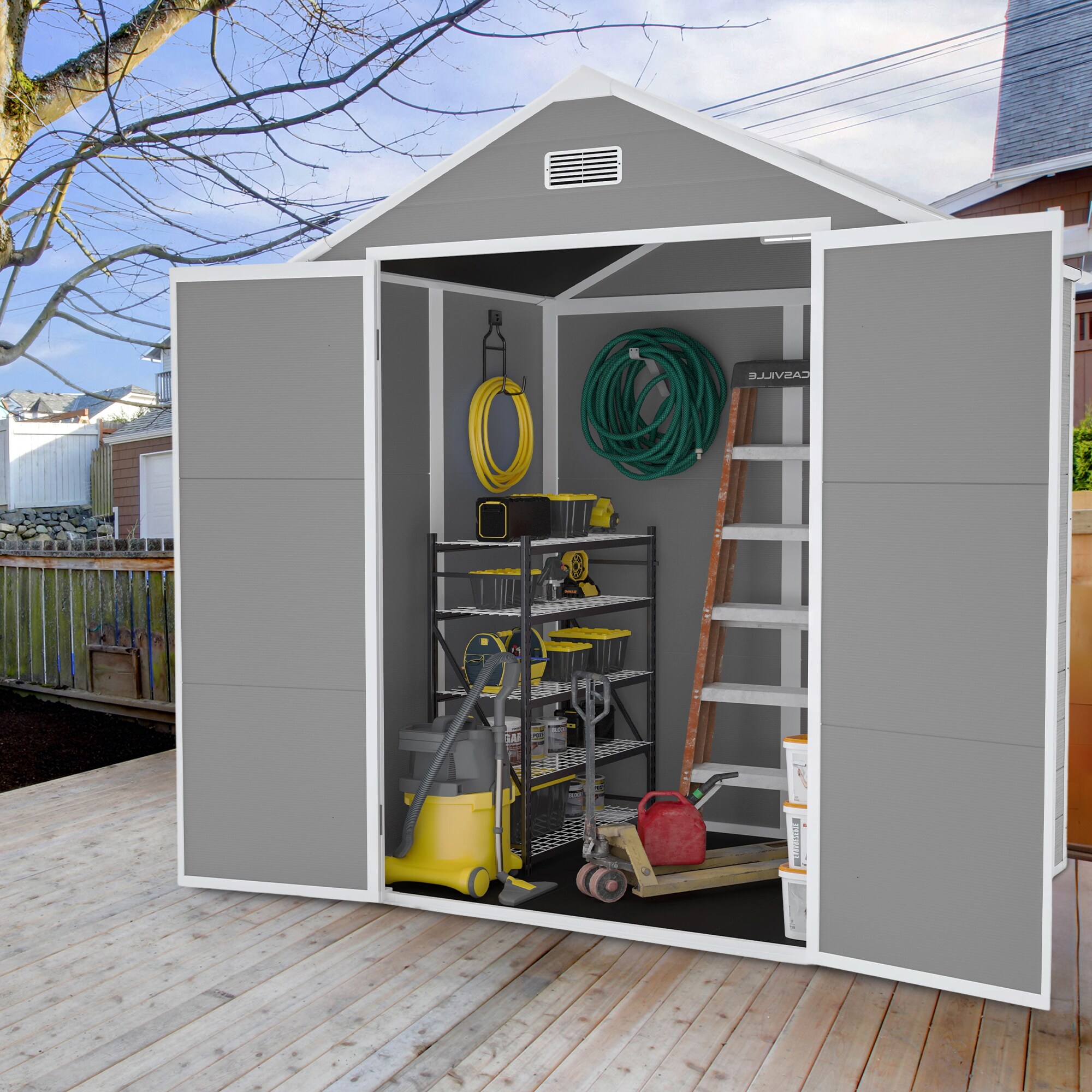 Clihome CL-CC-00021 Metal-Storage-Buildings-Sheds - View #3