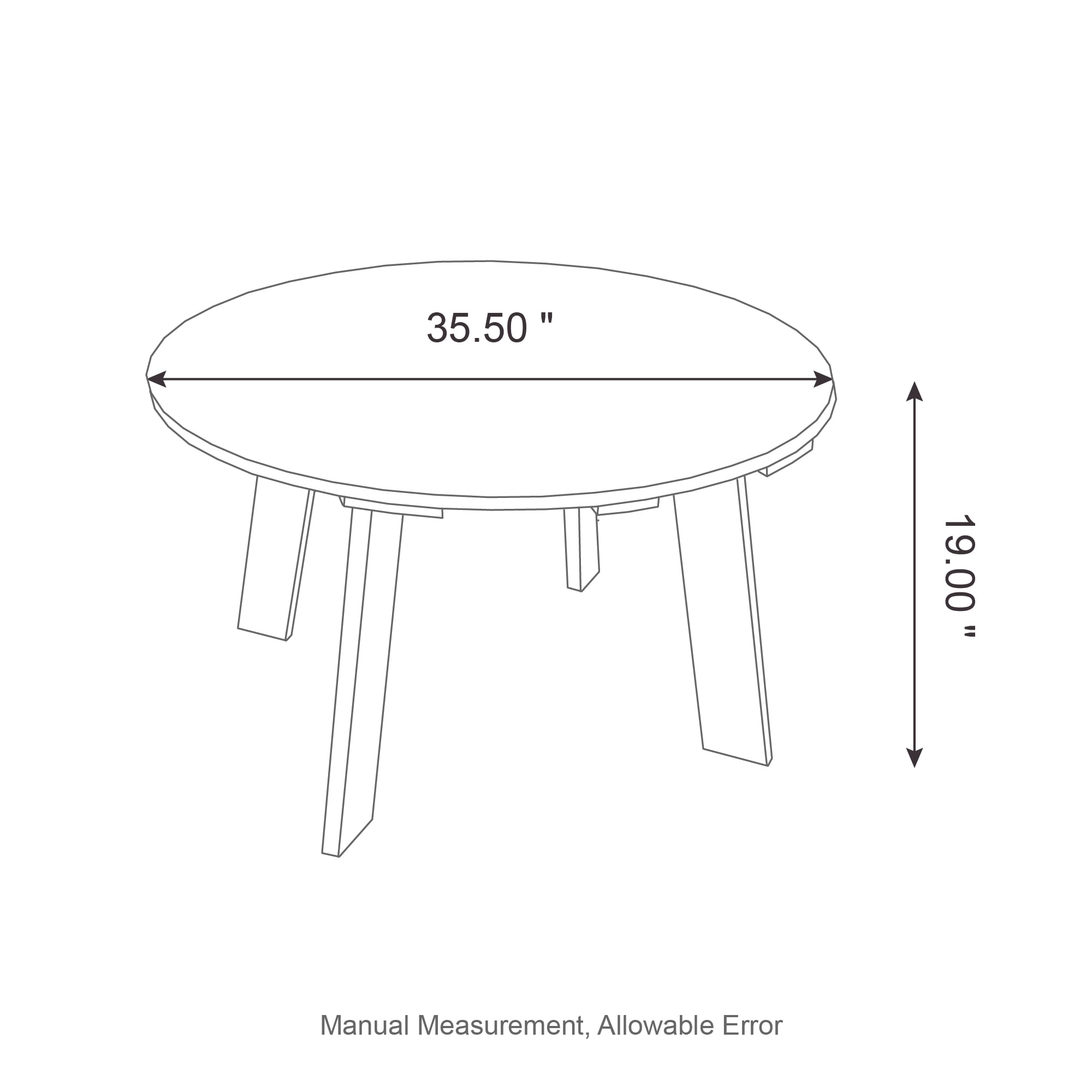Glitzhome 2022200027 Patio-Tables - View #4