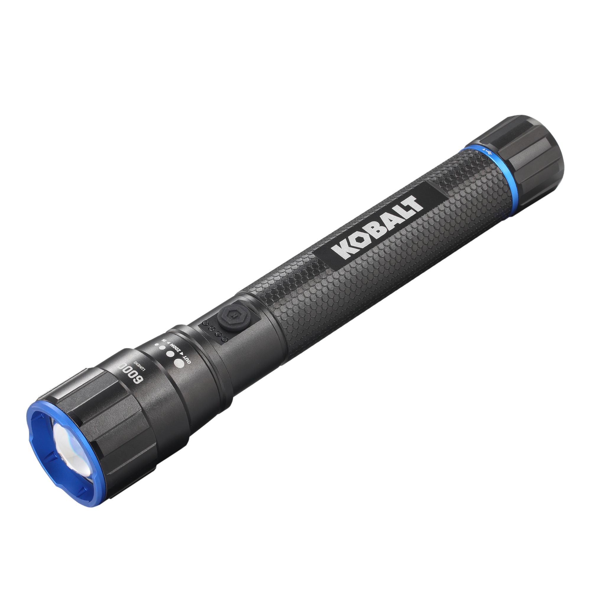 Kobalt KF6000PP 6000-Lumen 5 -Mode LED Rechargeable Flashlight