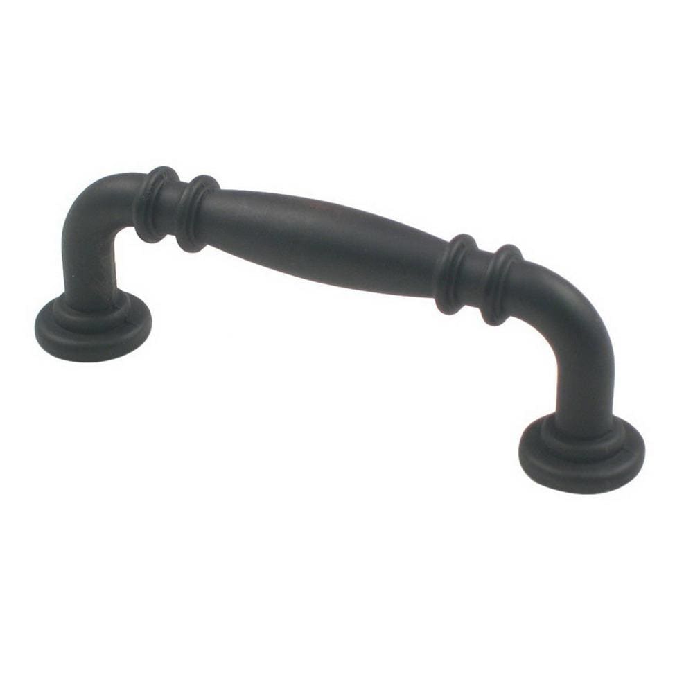 Rusticware 971ORB Traditional 4-in , 102mm Center to Center Oil-rubbed bronze Dual Mount Cylindrical Handle