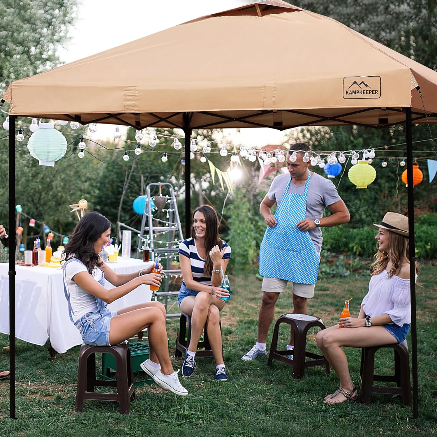 CESICIA W225-OPS-242 Wood-Resin-Gazebos - View #5