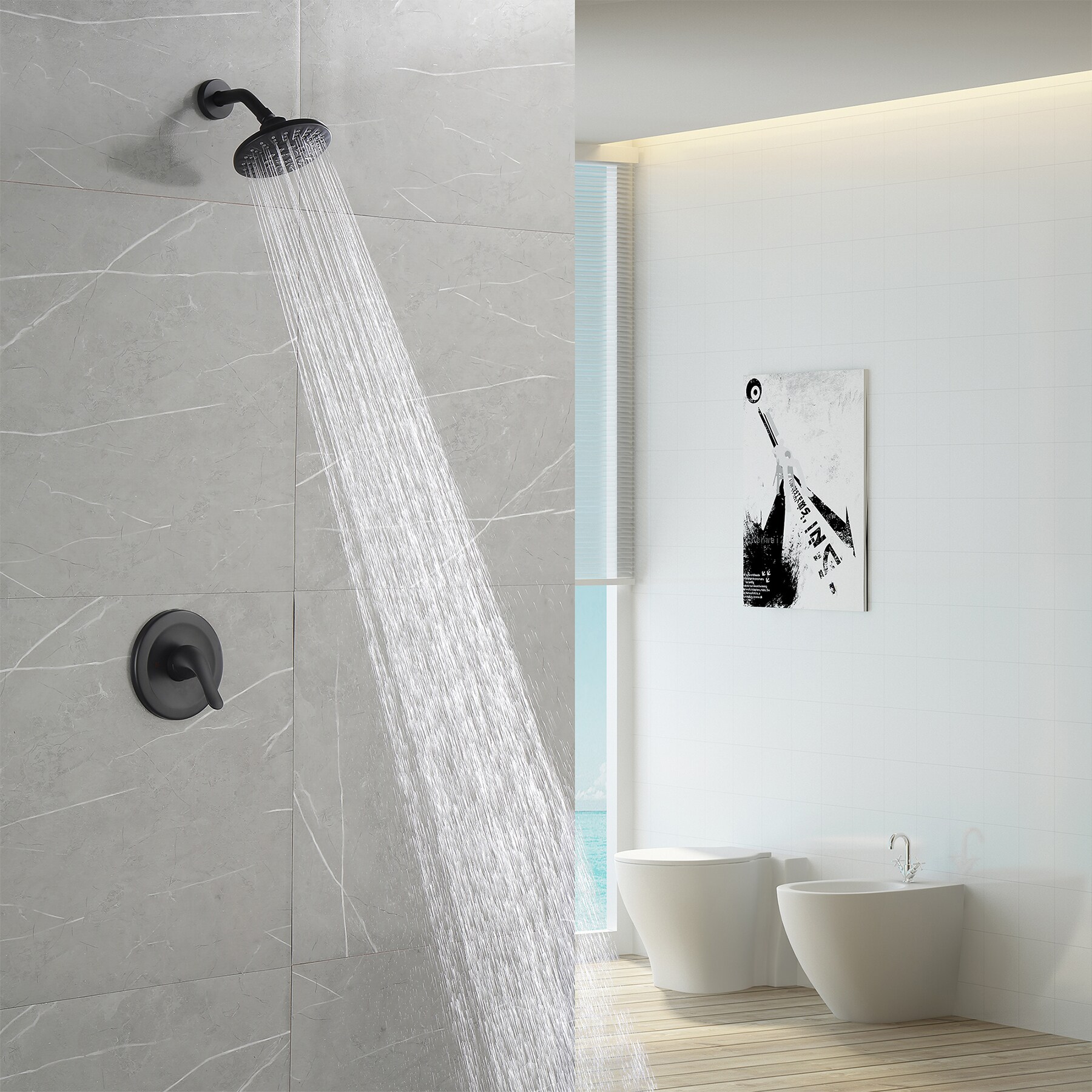 WELLFOR GAS0005 Tub-Shower-Faucets - View #4
