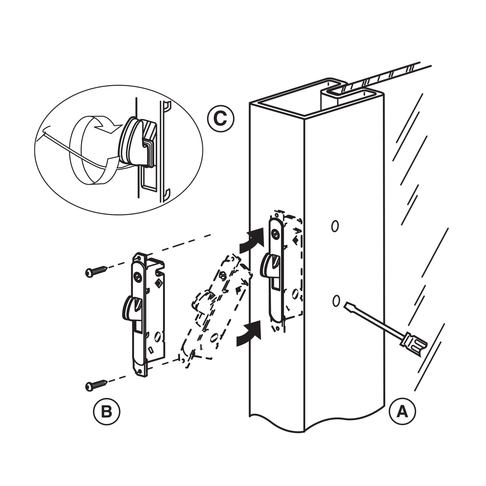 Prime-Line E 2013 Sliding-Patio-Door-Cylinder-Locks - View #5