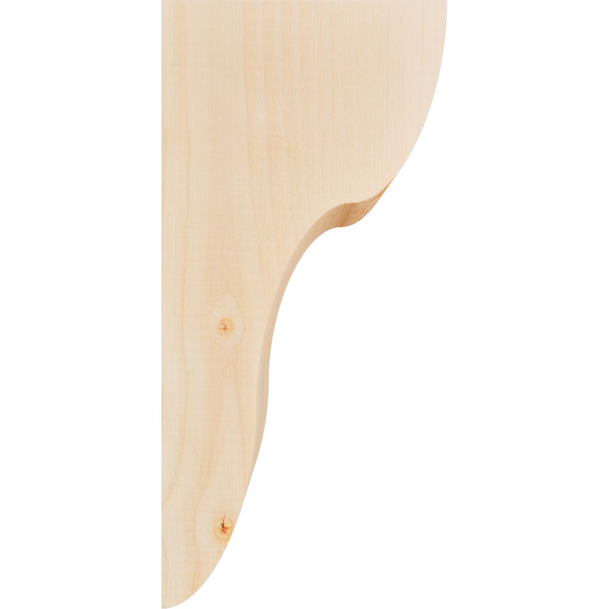 Ekena Millwork COR06X08X16CAR00SDF corbels - View #3