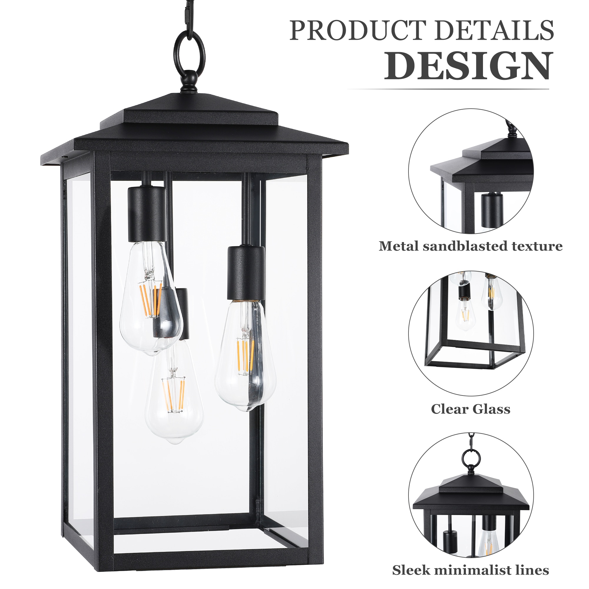 LamQee 06FTL0282ABK Pendant-Lights - View #4