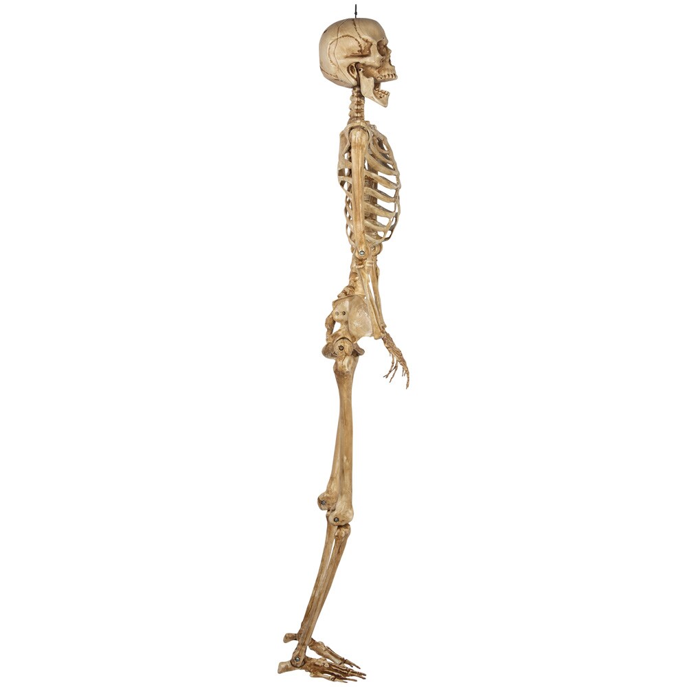 Haunted Living 5-ft Hanging Skeleton with Red Eyes Decoration