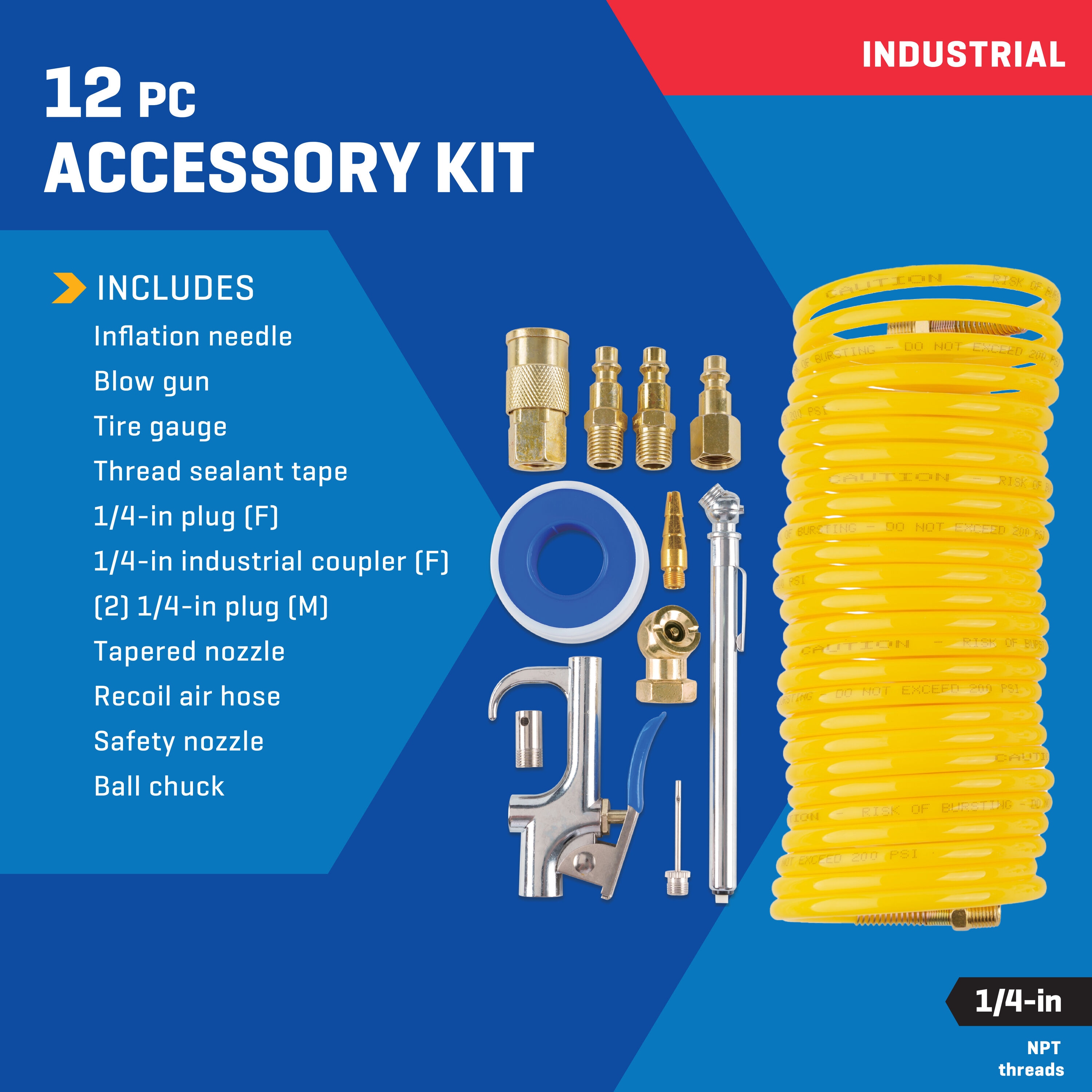 Kobalt 12-piece Accessory Kit in the Air Compressor Accessories