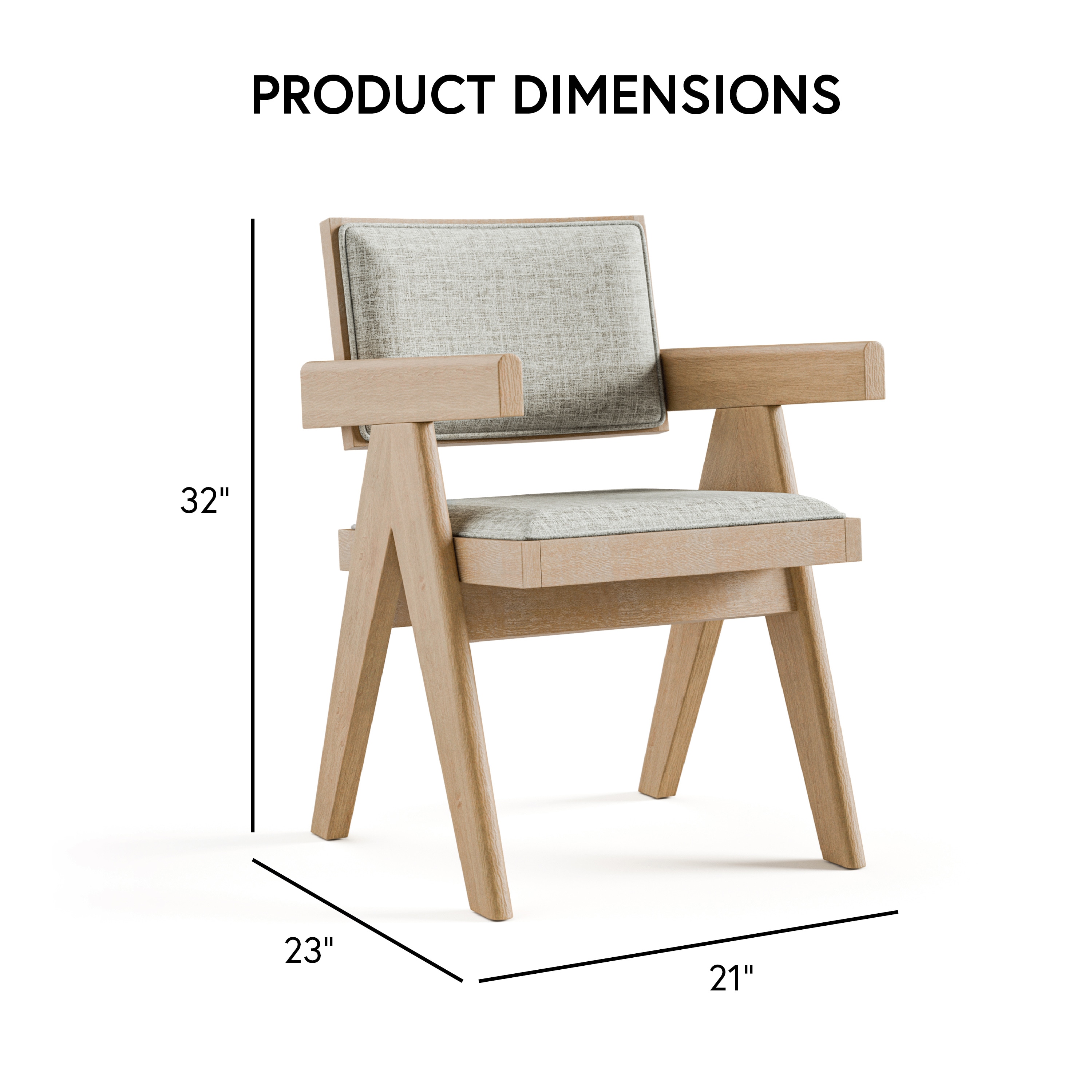 Furniture of America IDF-3221AK-AC Dining-Chairs - View #3