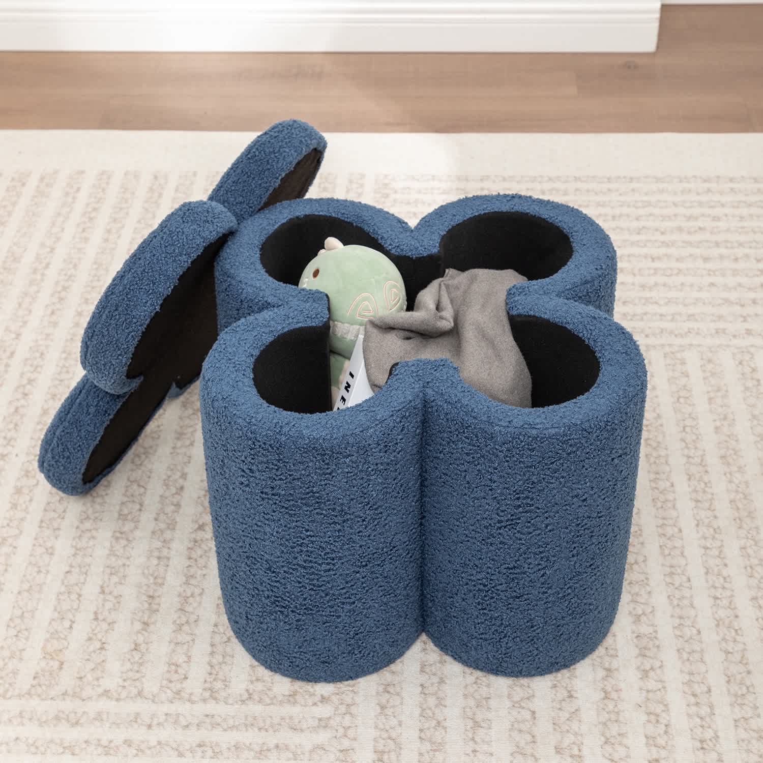 SEYNAR XY789NAVY Indoor-Ottomans - View #6
