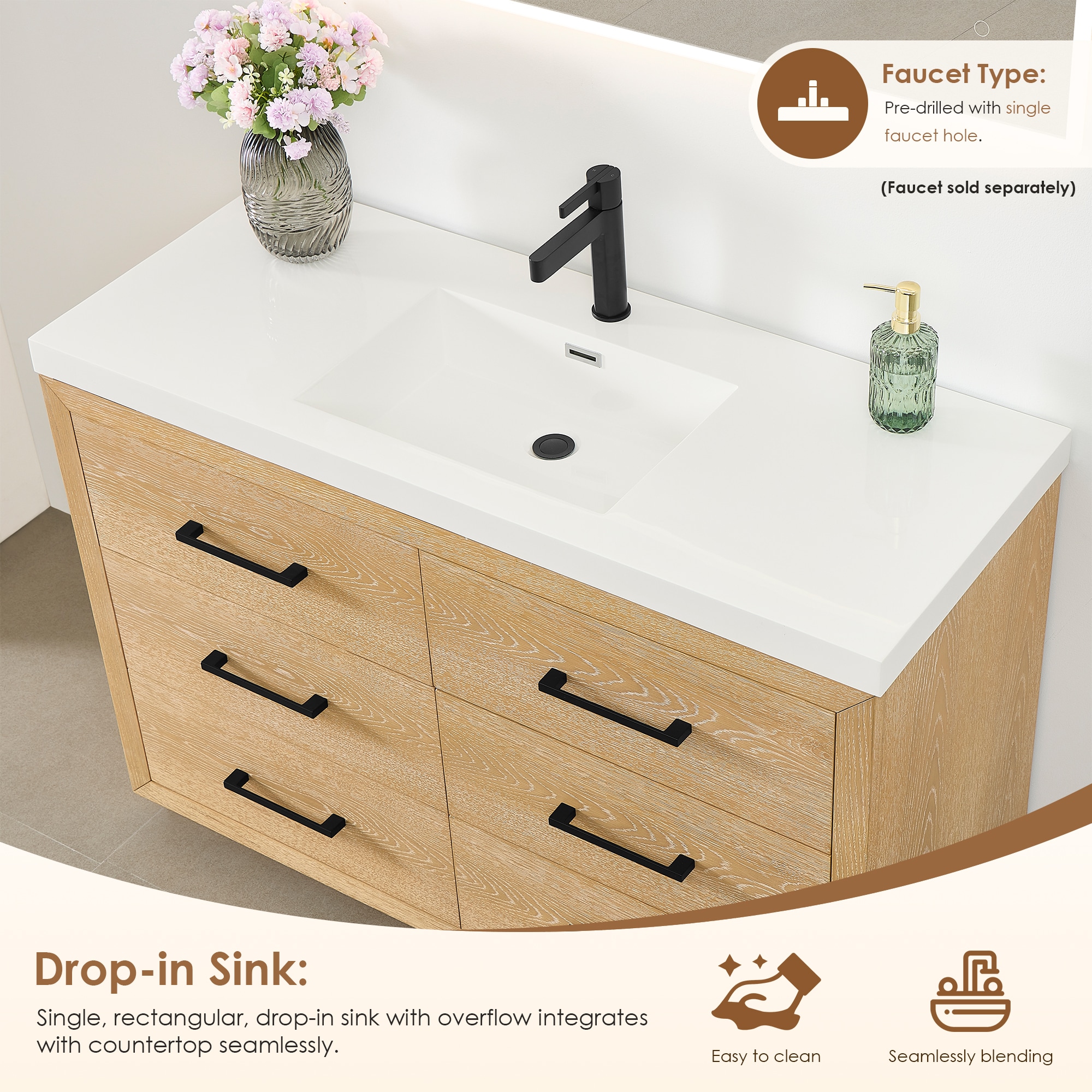 Altair 579048-WO-WH-NM Bath-Vanity-Combo - View #7