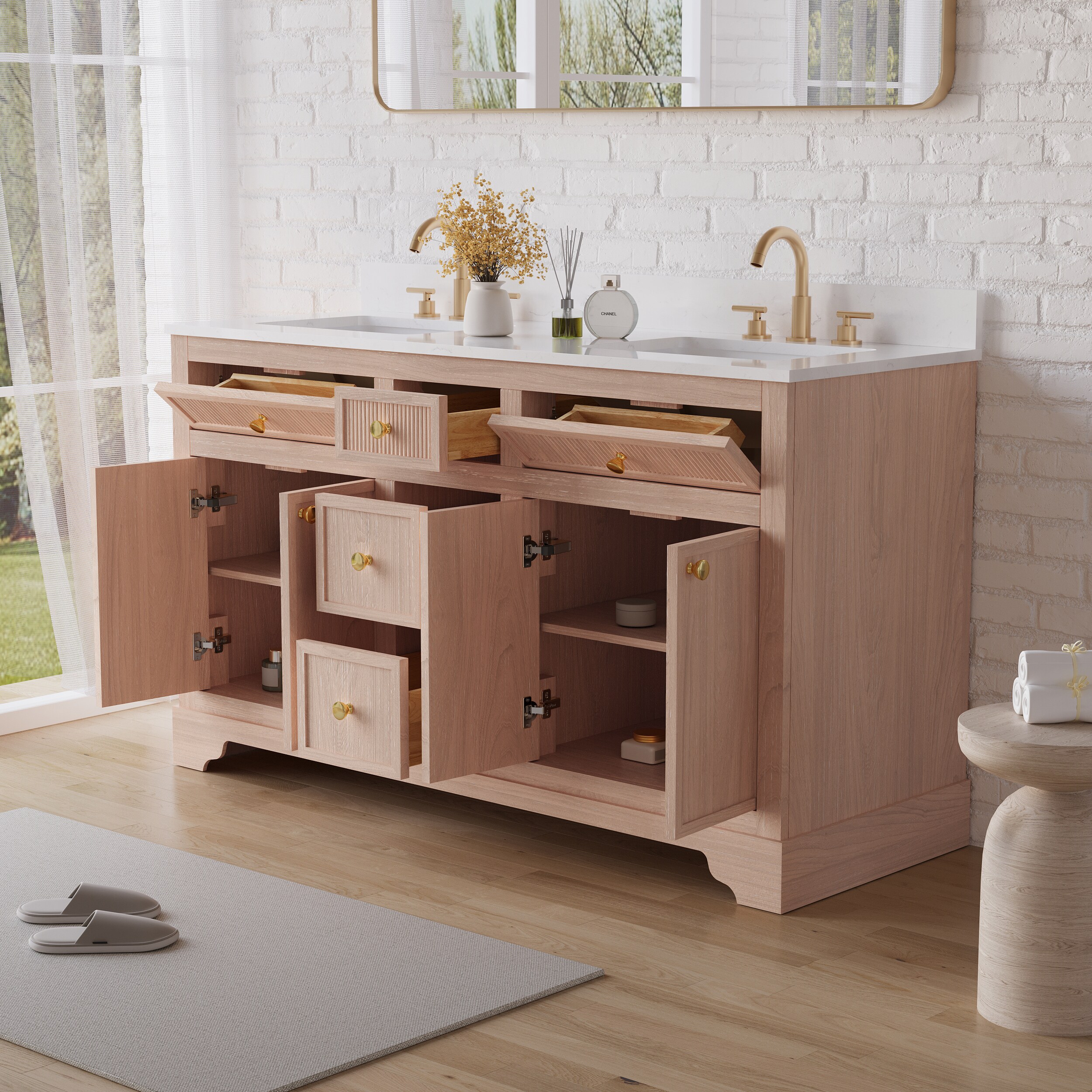 WELLFOR EX-VEBV48GR Bath-Vanity-Combo - View #10
