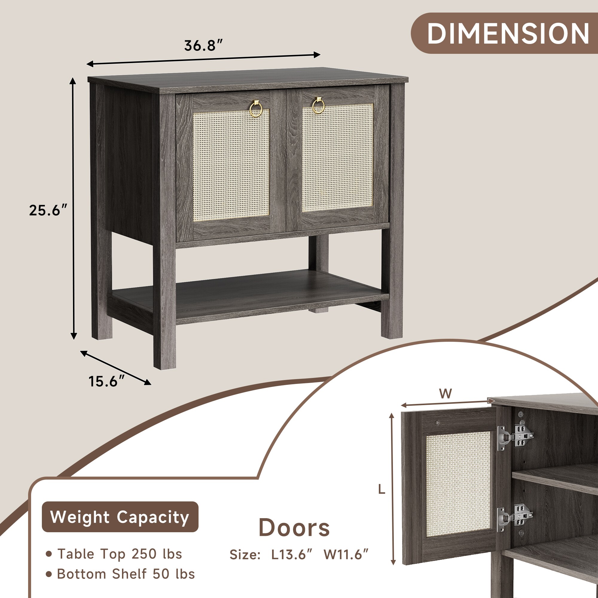 LOVMOR SF-Y-CTG-BLACK nightstands - View #9