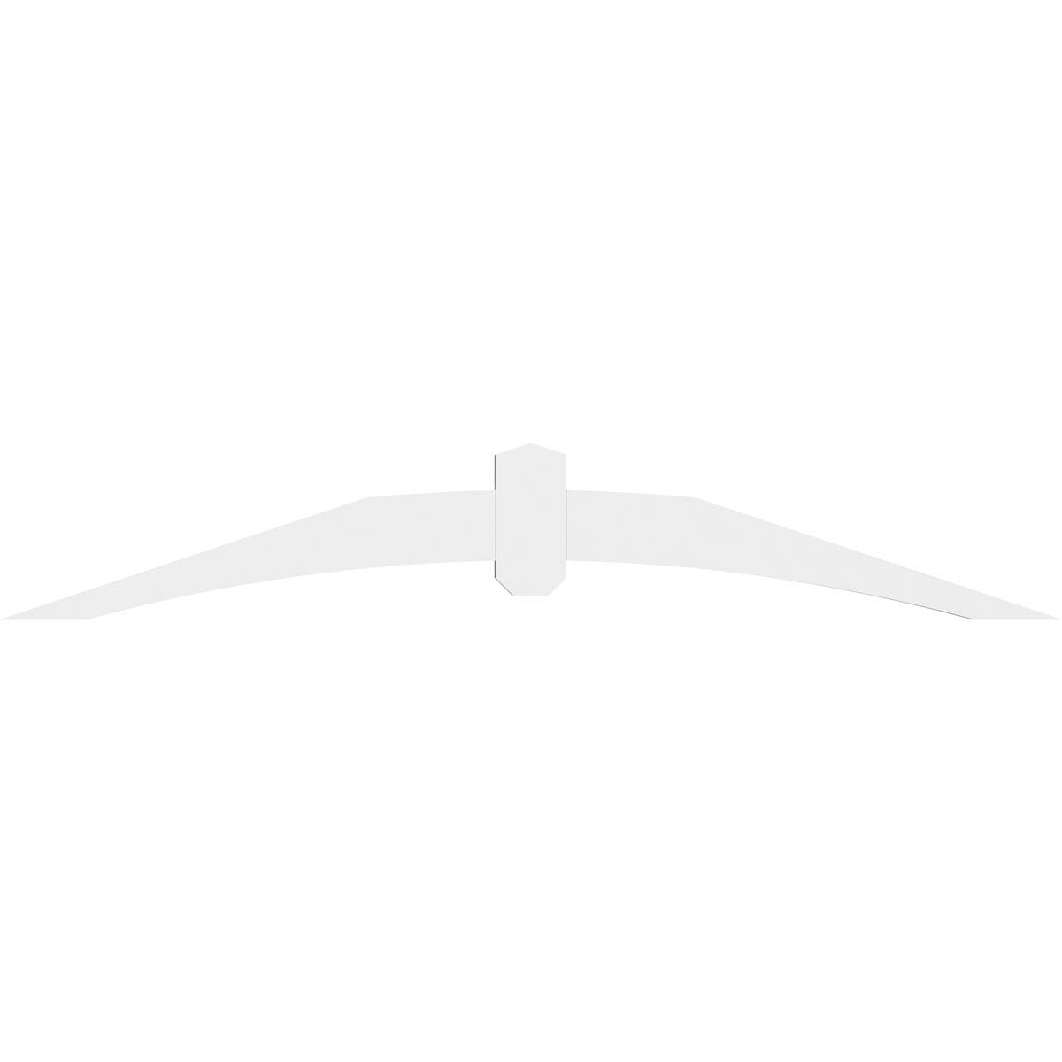 Ekena Millwork GBP060X10X0204ARC00 Exterior-Brackets-Braces - View #2