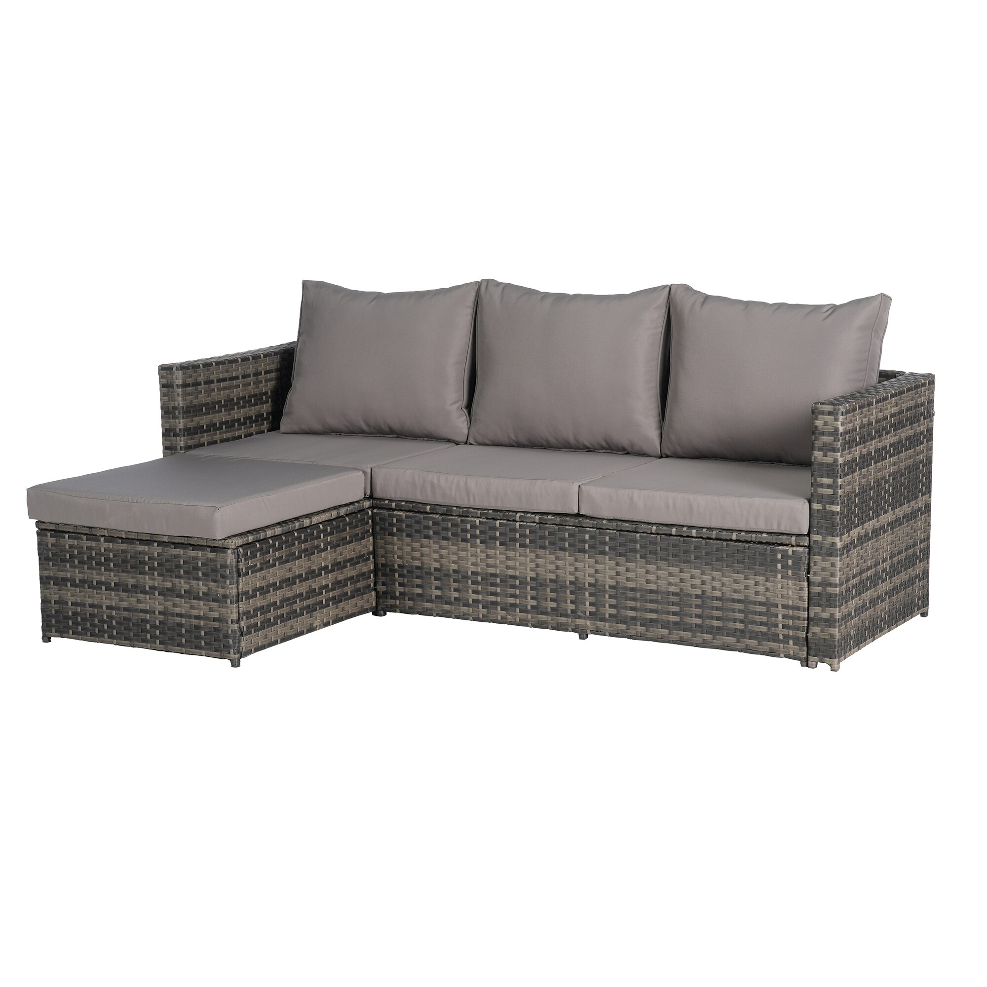 SINOFURN SYB670035GY Patio-Sofas-Daybeds - View #5