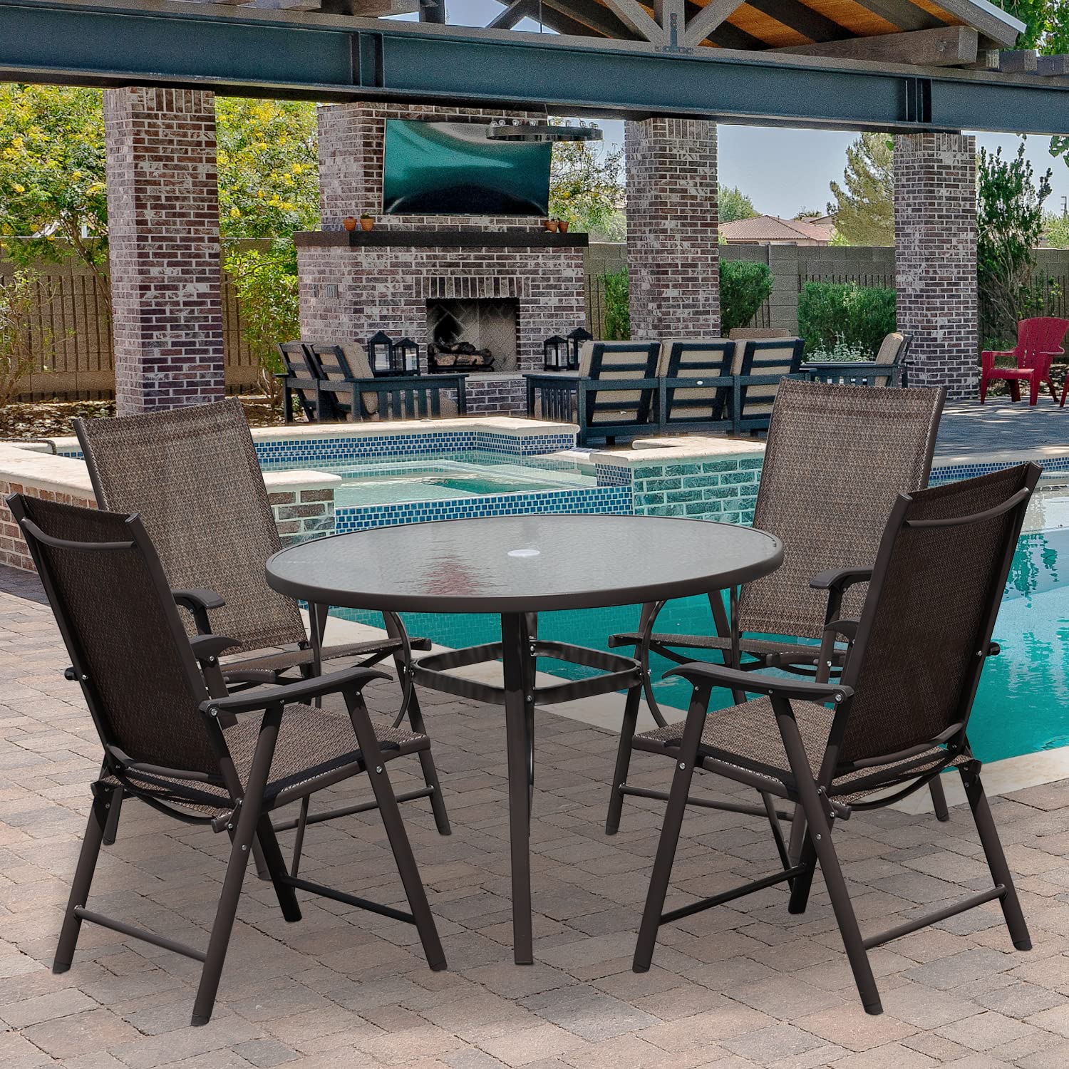 Aoodor A075-PBNGO Patio-Chairs - View #4