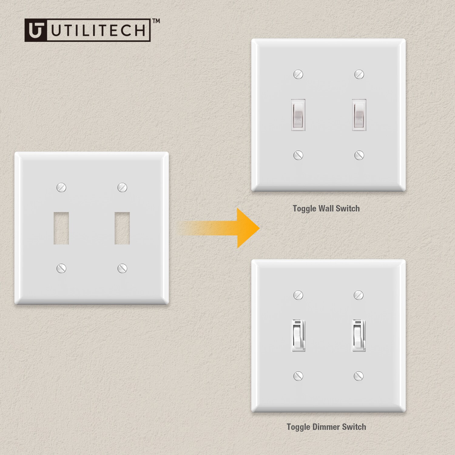Utilitech 3012-WH10 Electrical-Wall-Plates - View #5
