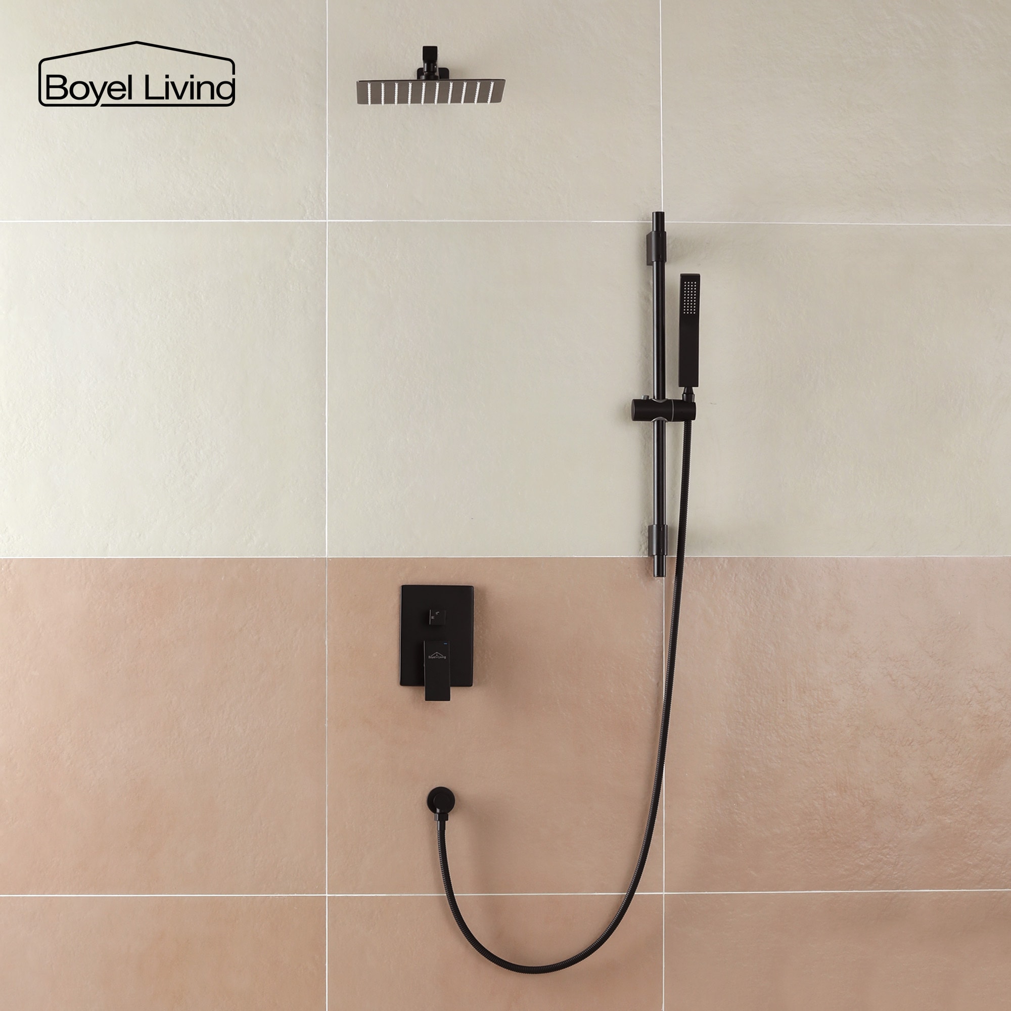 Clihome MS-A3808-10MB Showerhead-Bar-Panels - View #3