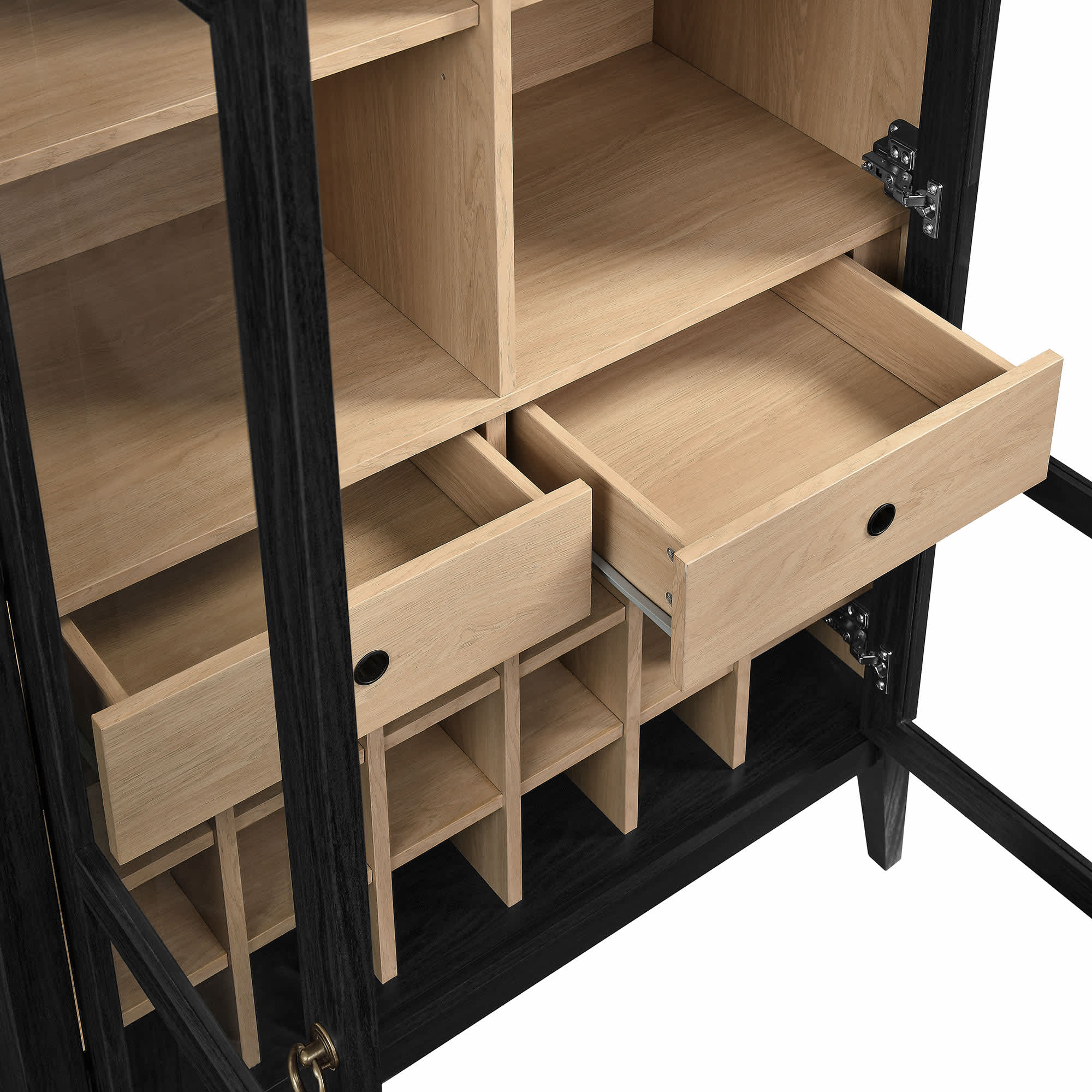 Modway EEI-7203-BLK-OAK Dining-Kitchen-Storarge - View #5