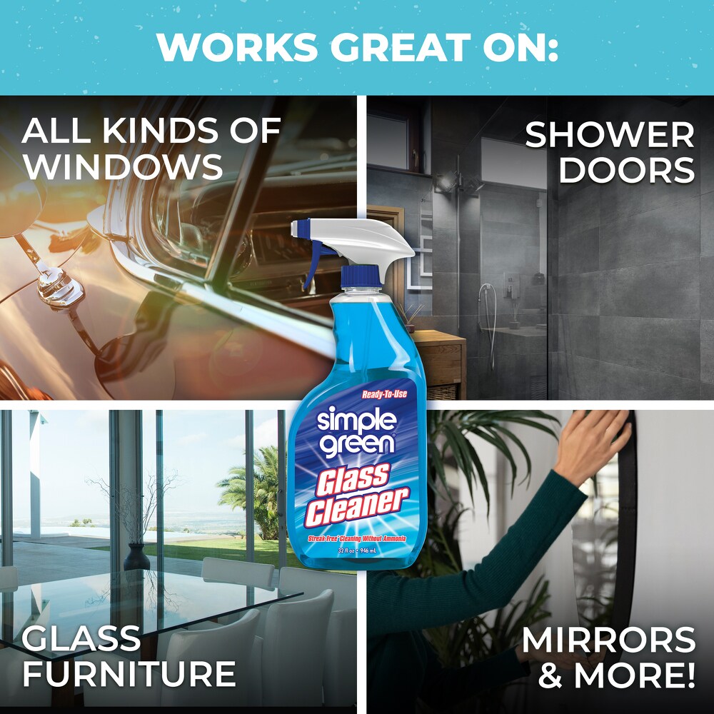 Green Cleaning Mirrors, Windows & Screens