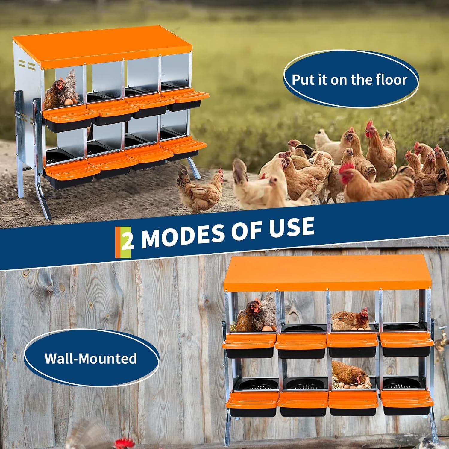 Qeetex GGL-PPG-33CXX4J5 Chicken-Coops-Rabbit-Hutches - View #7