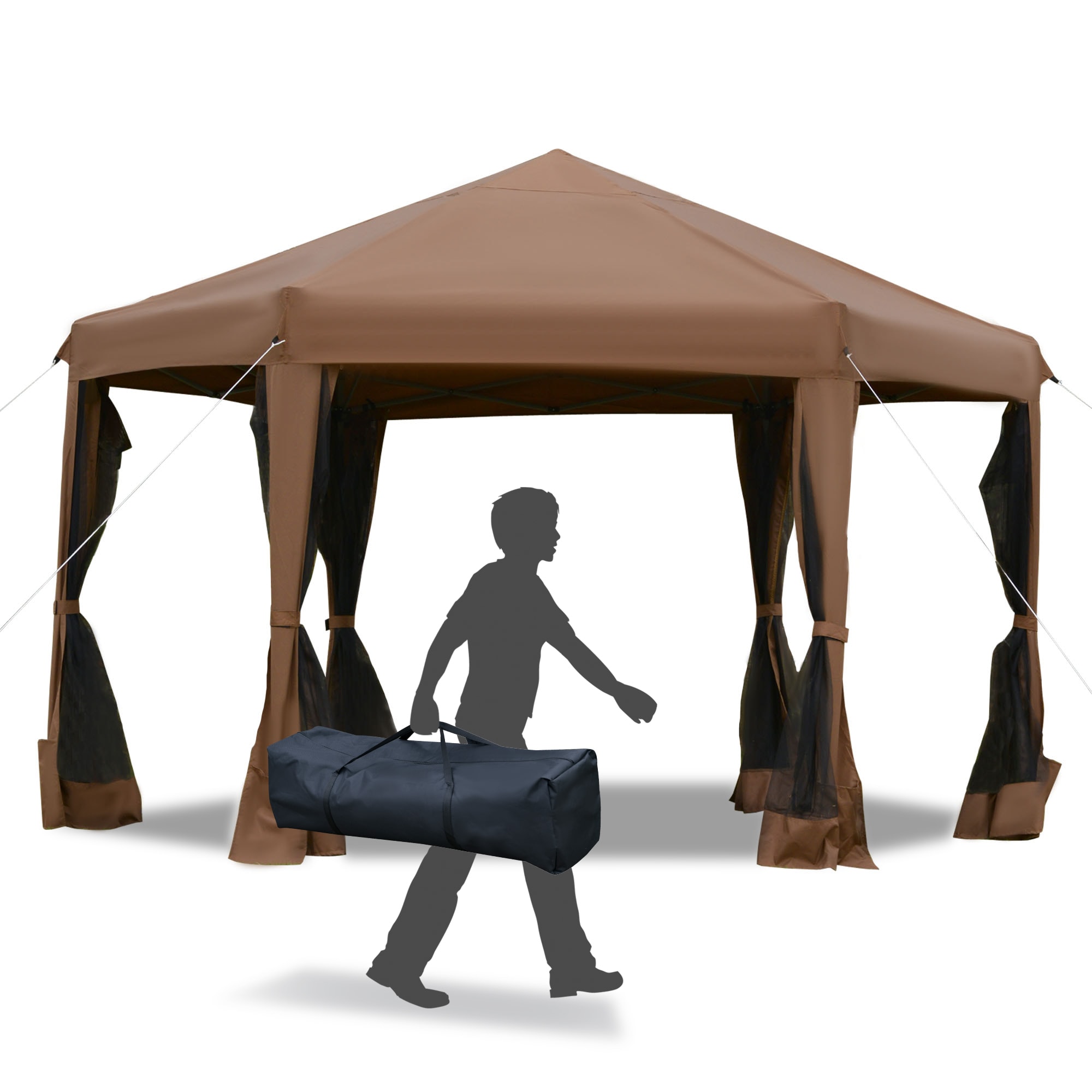 ToolCat BZ2-10-PW Wood-Resin-Gazebos - View #5