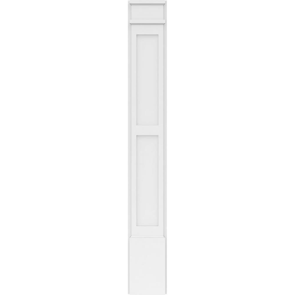 Ekena Millwork PILP08X060DFP02-2 Entry-Door-Casing-Accents - View #3