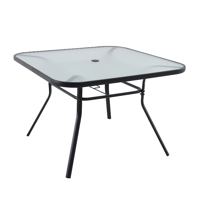Pelham Bay Square Outdoor Dining Table, Where To Get Replacement Glass For Patio Table