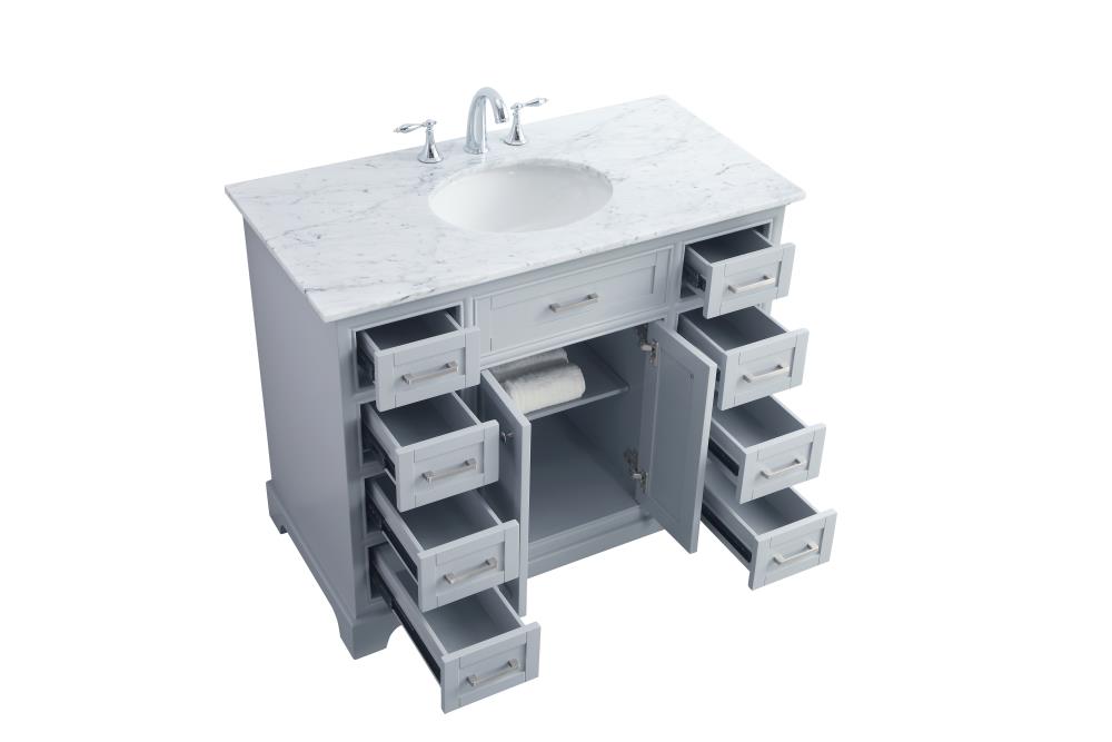 Elegant Decor FI45042GR Bath-Vanity-Combo - View #12