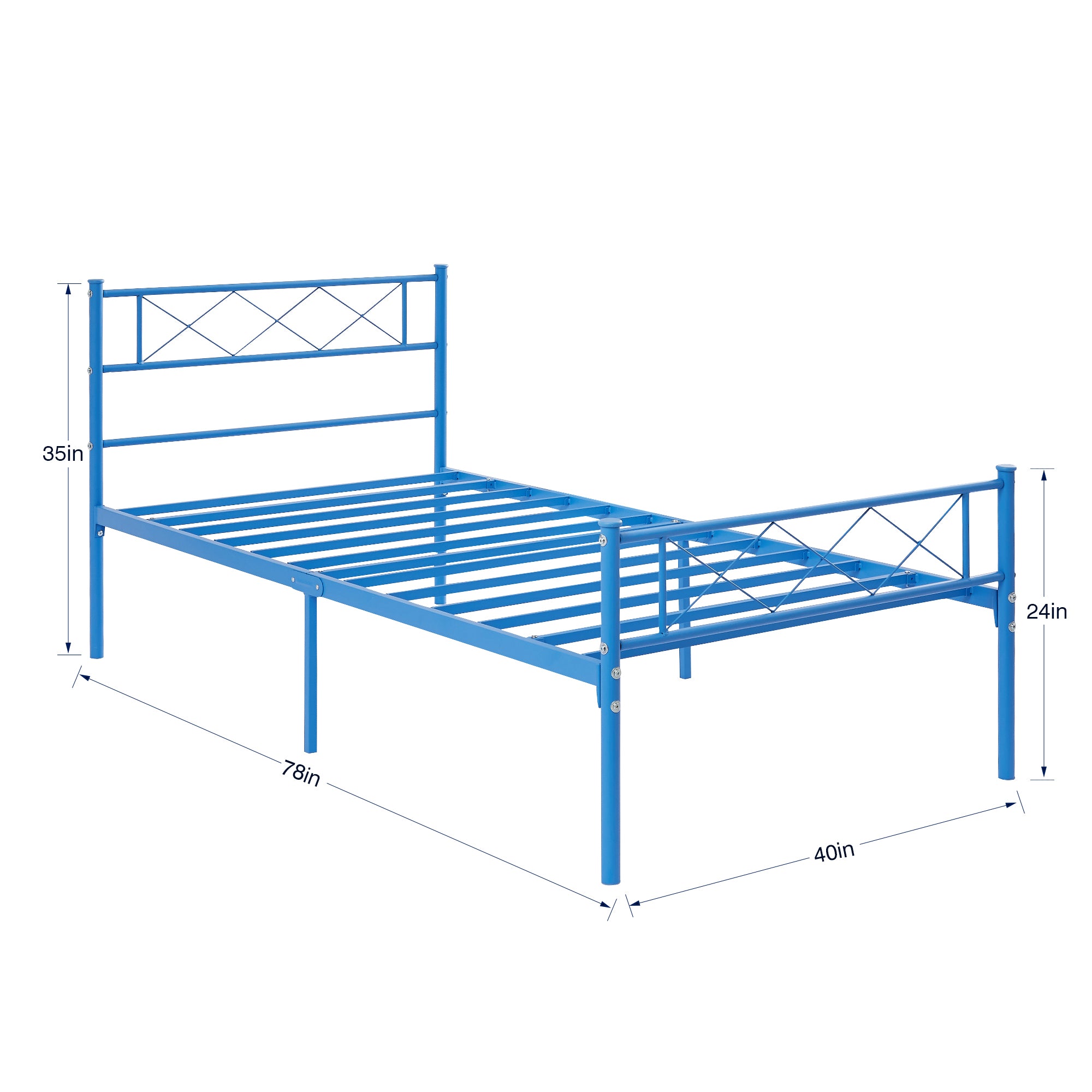 Vecelo LOE-YT-T08-BLU beds - View #3