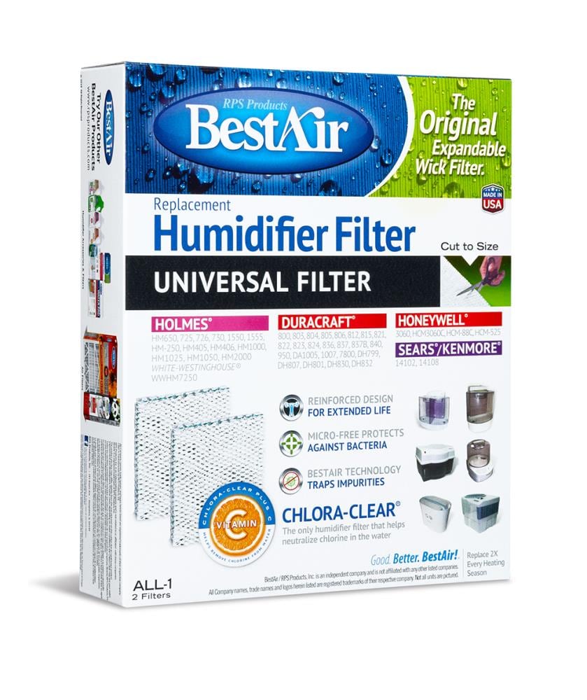 Humidifier Filter Replacement for Duracraft AC-809 2-Pack 
