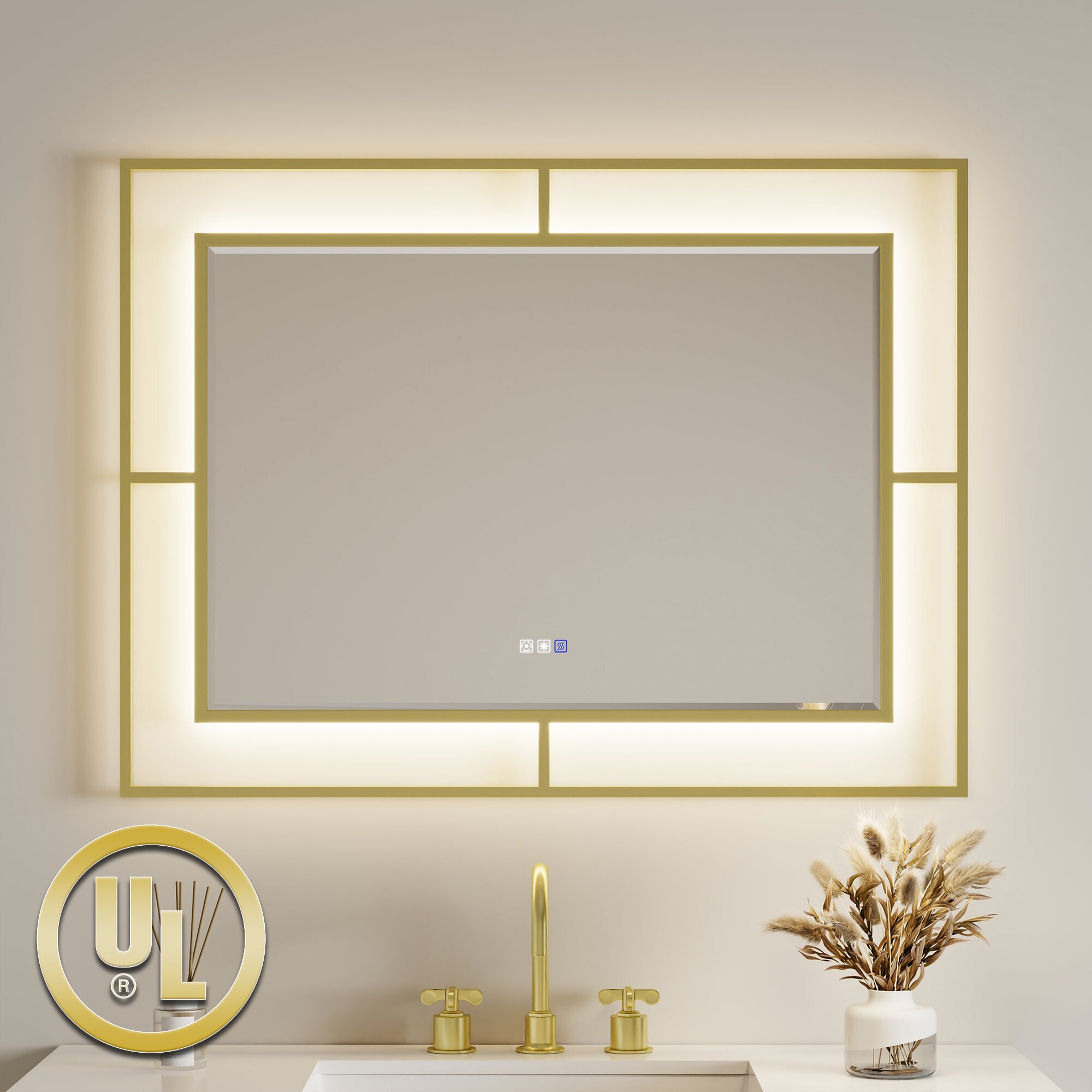 ExBrite EXBM4836V10GXX Framed-Bath-Mirrors - View #11