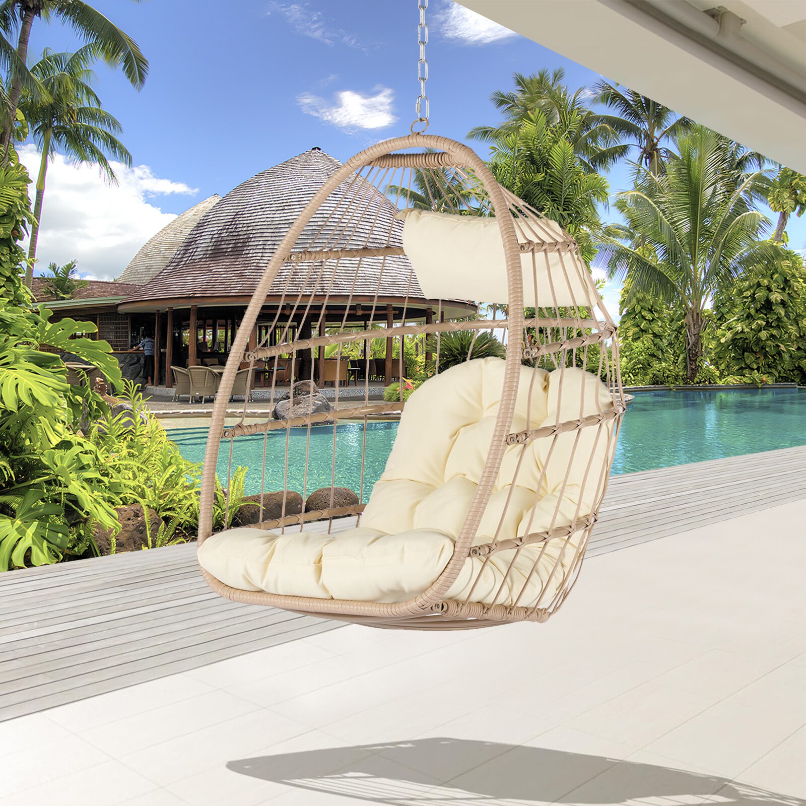 Forclover MOMNTRCH02WB Patio-Chairs - View #8