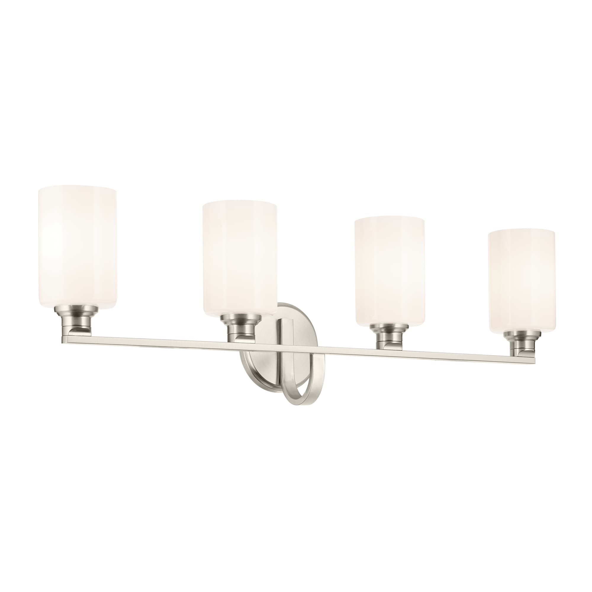 Kichler 55227NI Gioe 32.25-in 4 -Light Brushed Nickel Modern/contemporary Vanity light