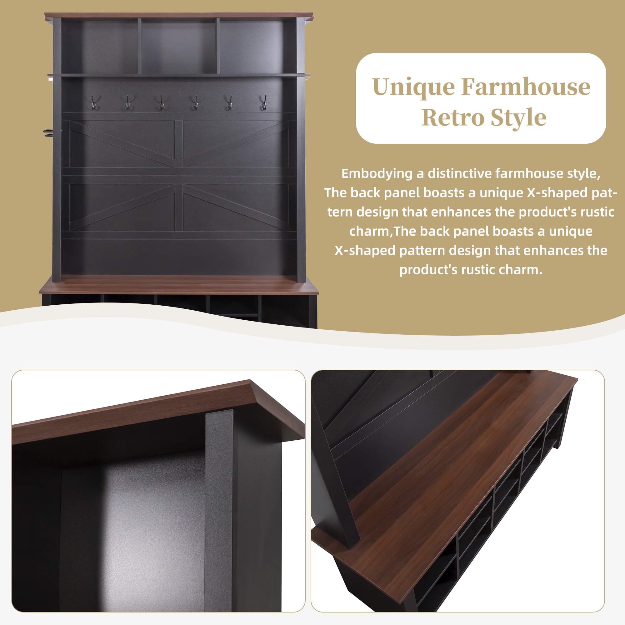 ModernLuxe N721P264915B Coatrack-Stands-Pedestals - View #5