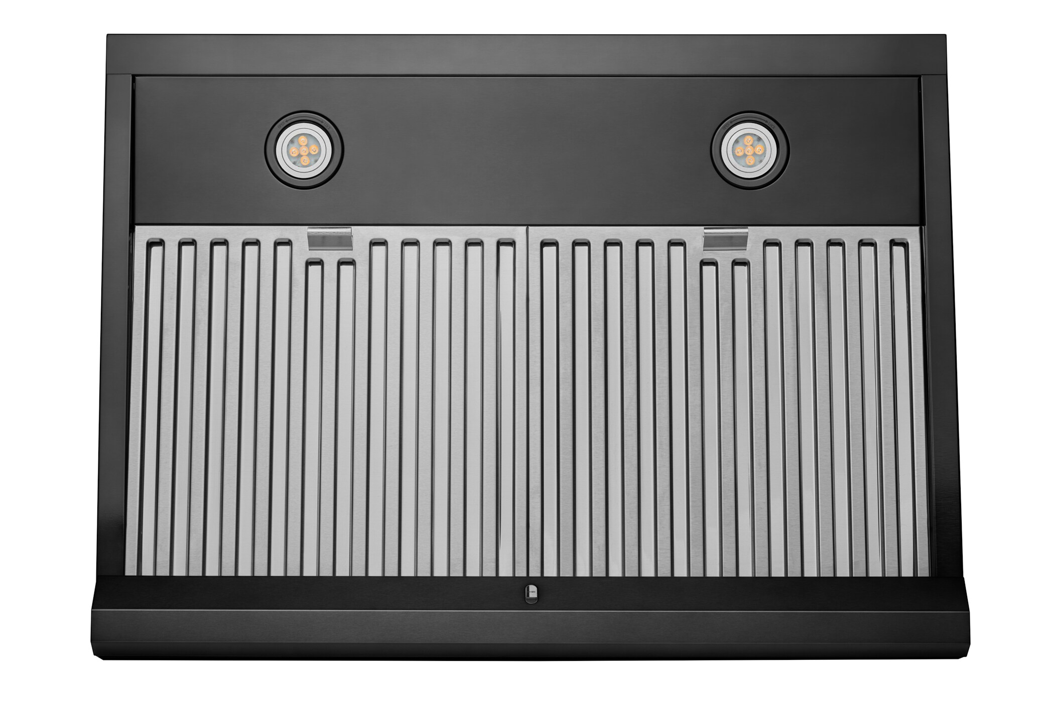 Vent-A-Hood SLH9-136 300 CFM 36 Under Cabinet Range Hood with A Single Blower A Black