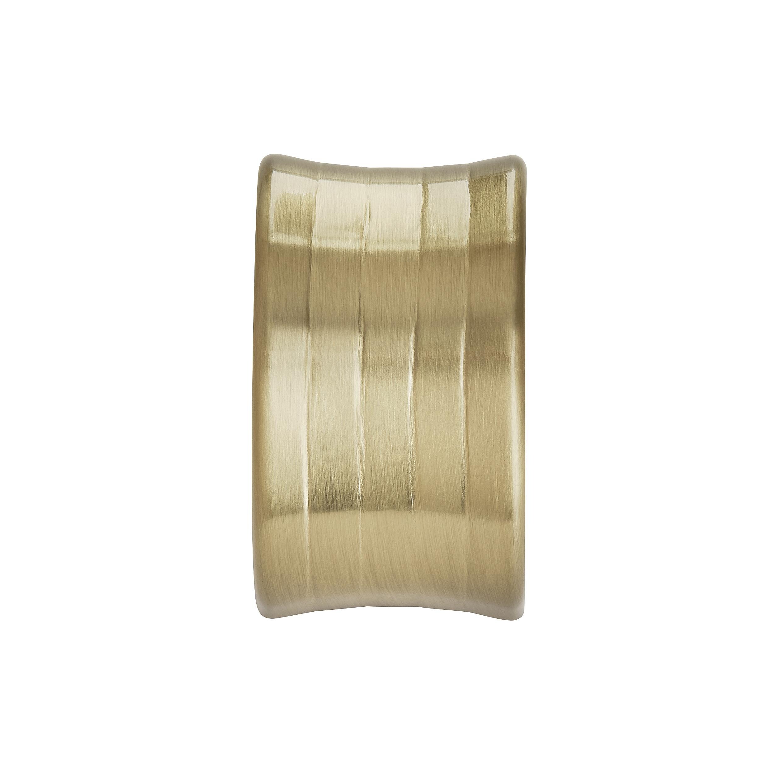 Golden Champagne Metal Concentric Cabinet Finger Pull