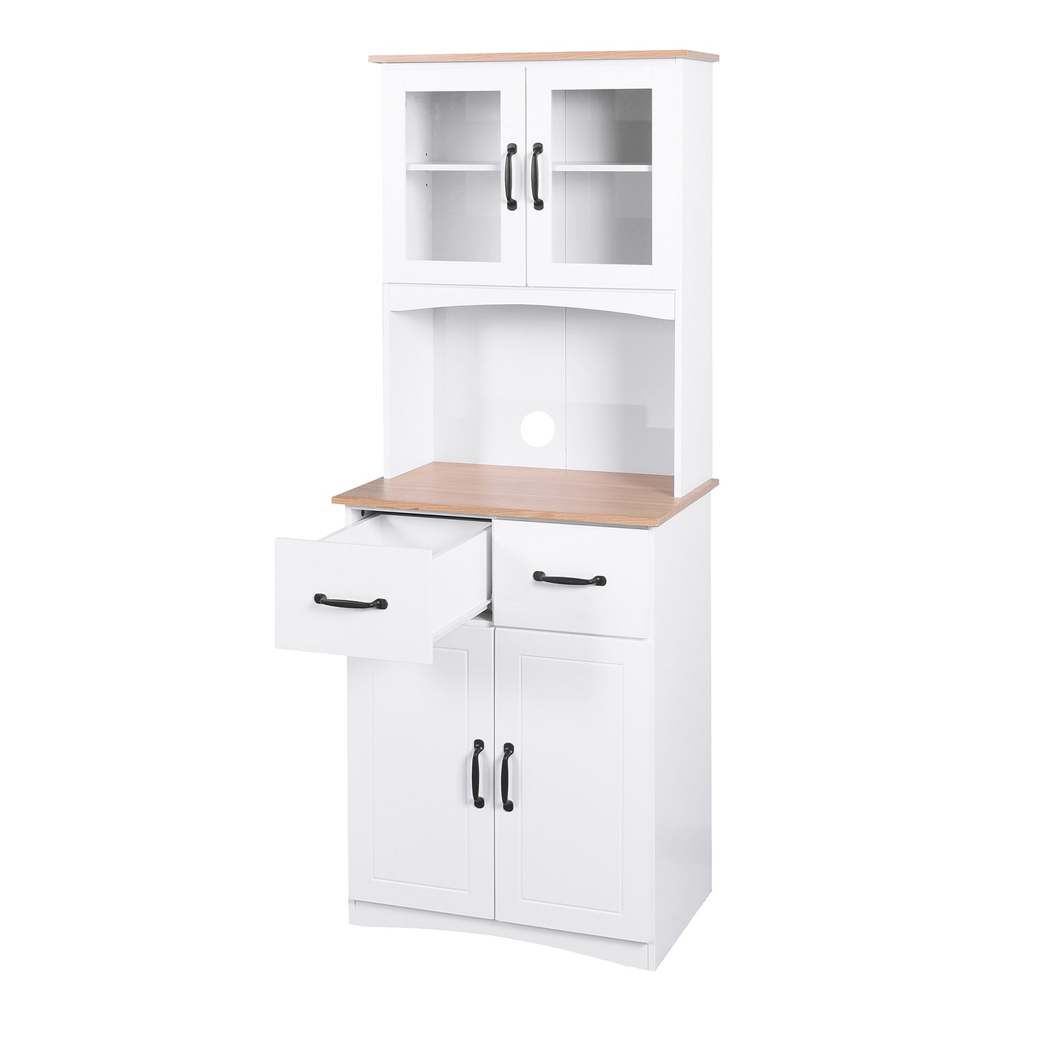 SINOFURN SYB260017BK Dining-Kitchen-Storarge - View #3