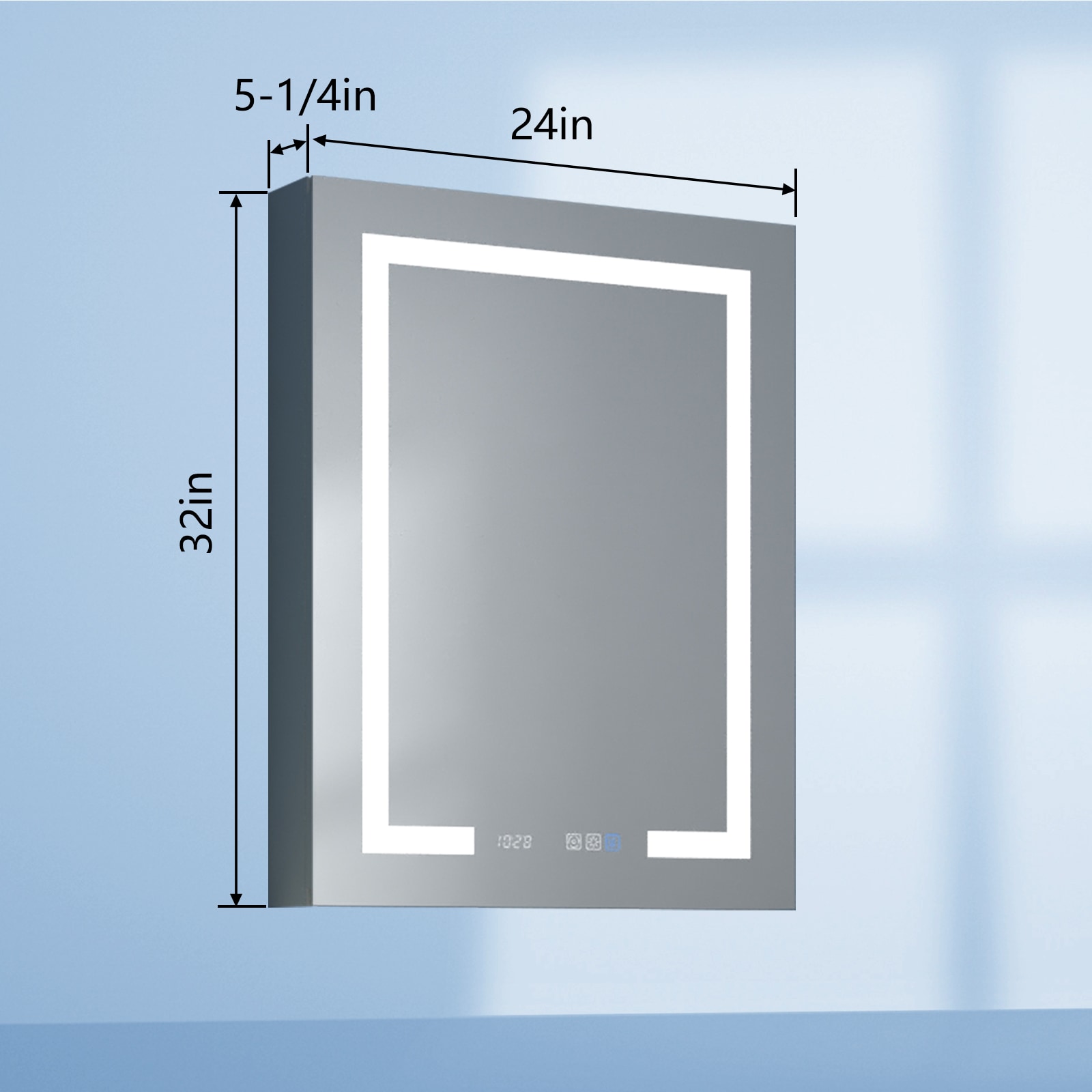 ExBrite W7MC2036L Bathroom-Medicine-Cabinets - View #3