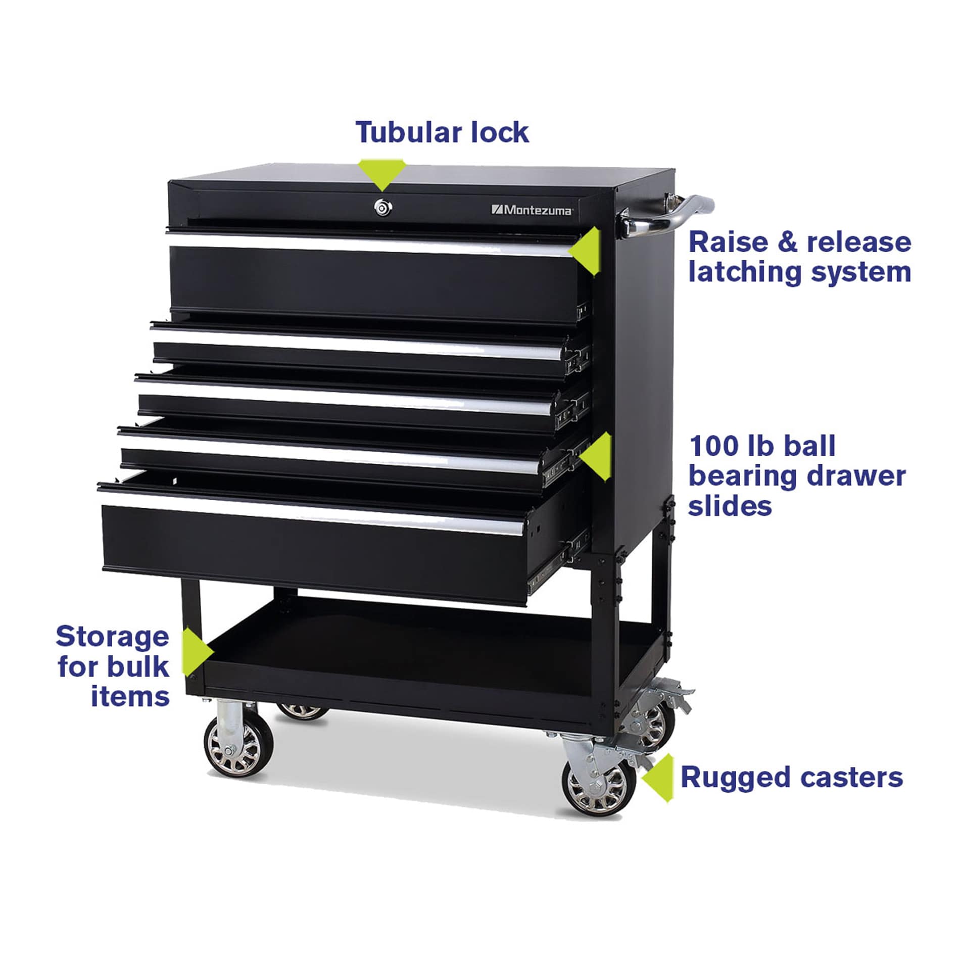 Montezuma BK3005UC Utility-Carts - View #2