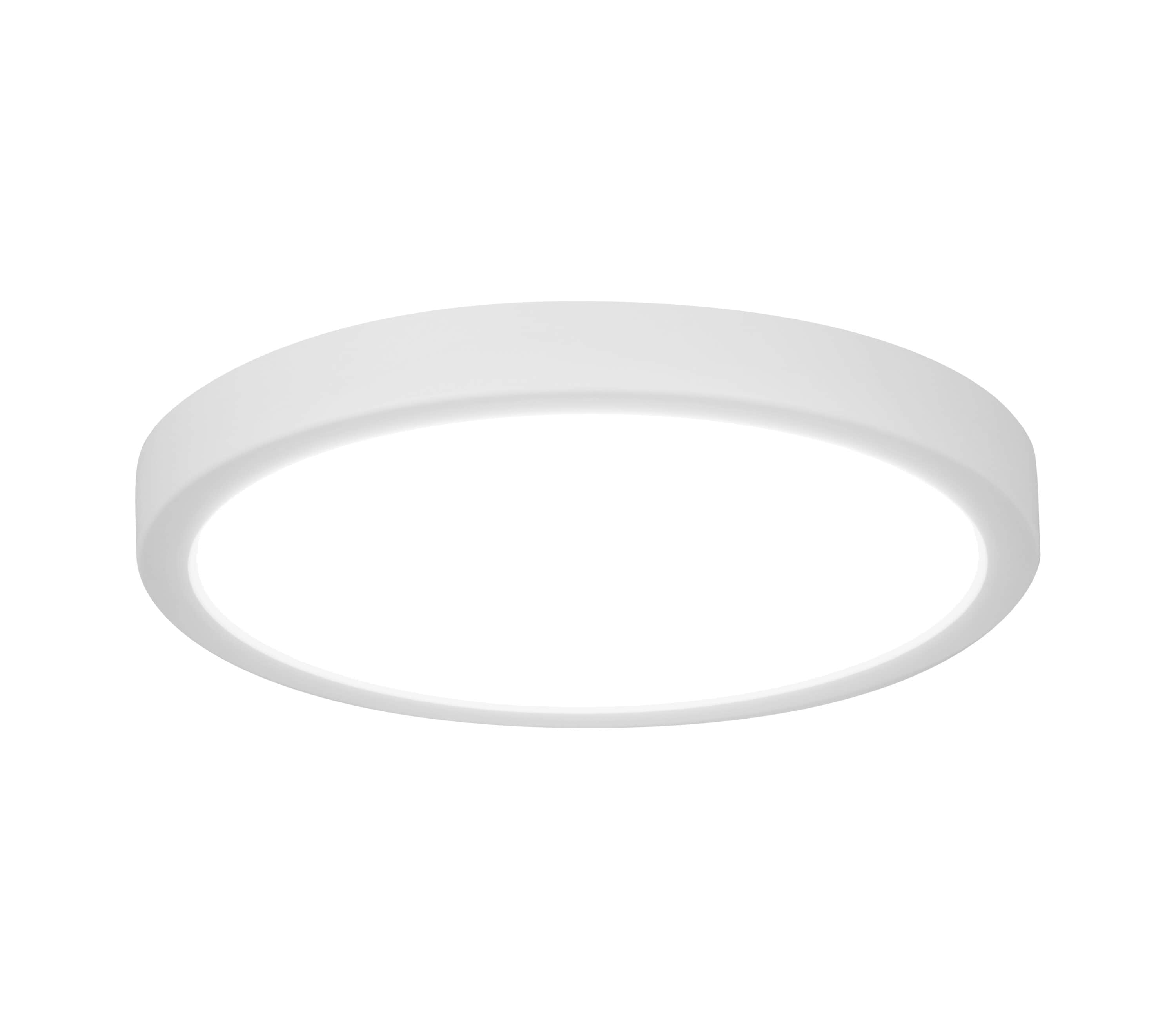 8-Inch White Round Selectable LED Surface Mount Downlight