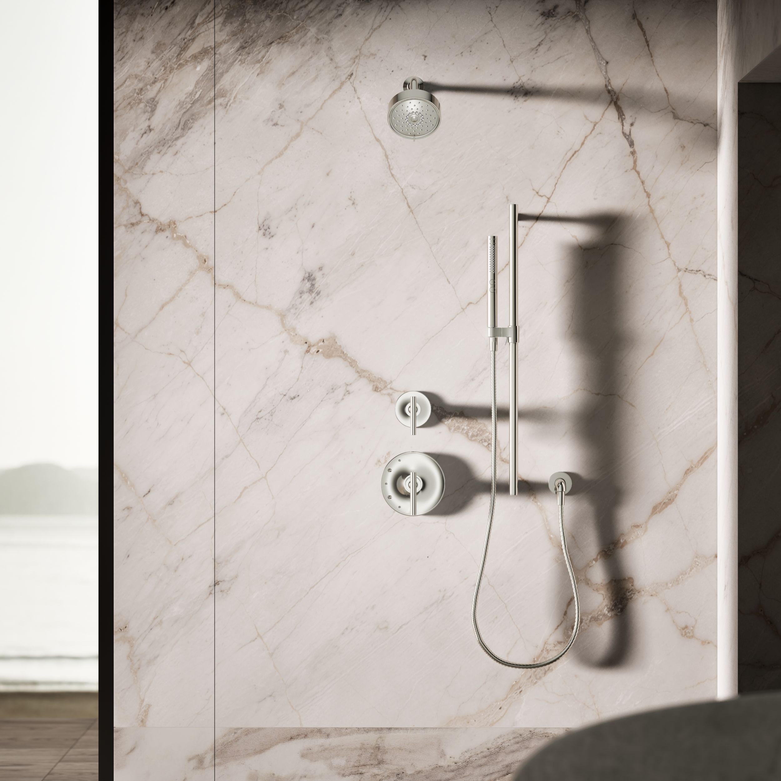 KOHLER K-21335-G-SN Fixed-Showerhead - View #10