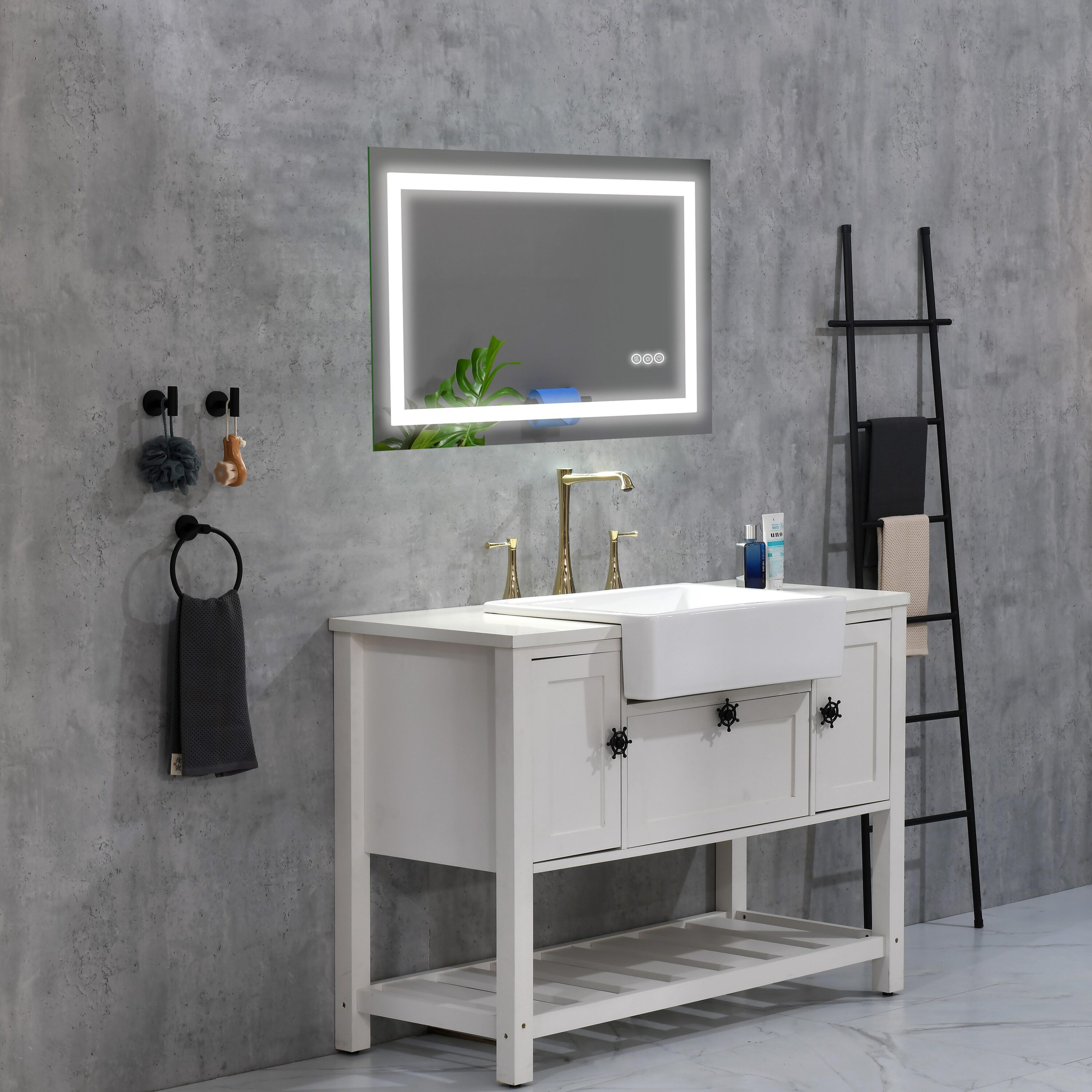 Bayfeve BF-119143-MIR Framed-Bath-Mirrors - View #9