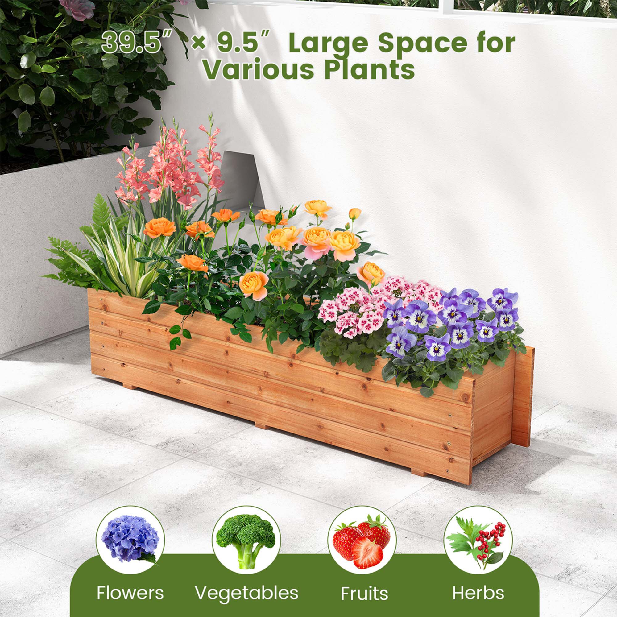 Costway HCST00639 Raised-Garden-Beds - View #3