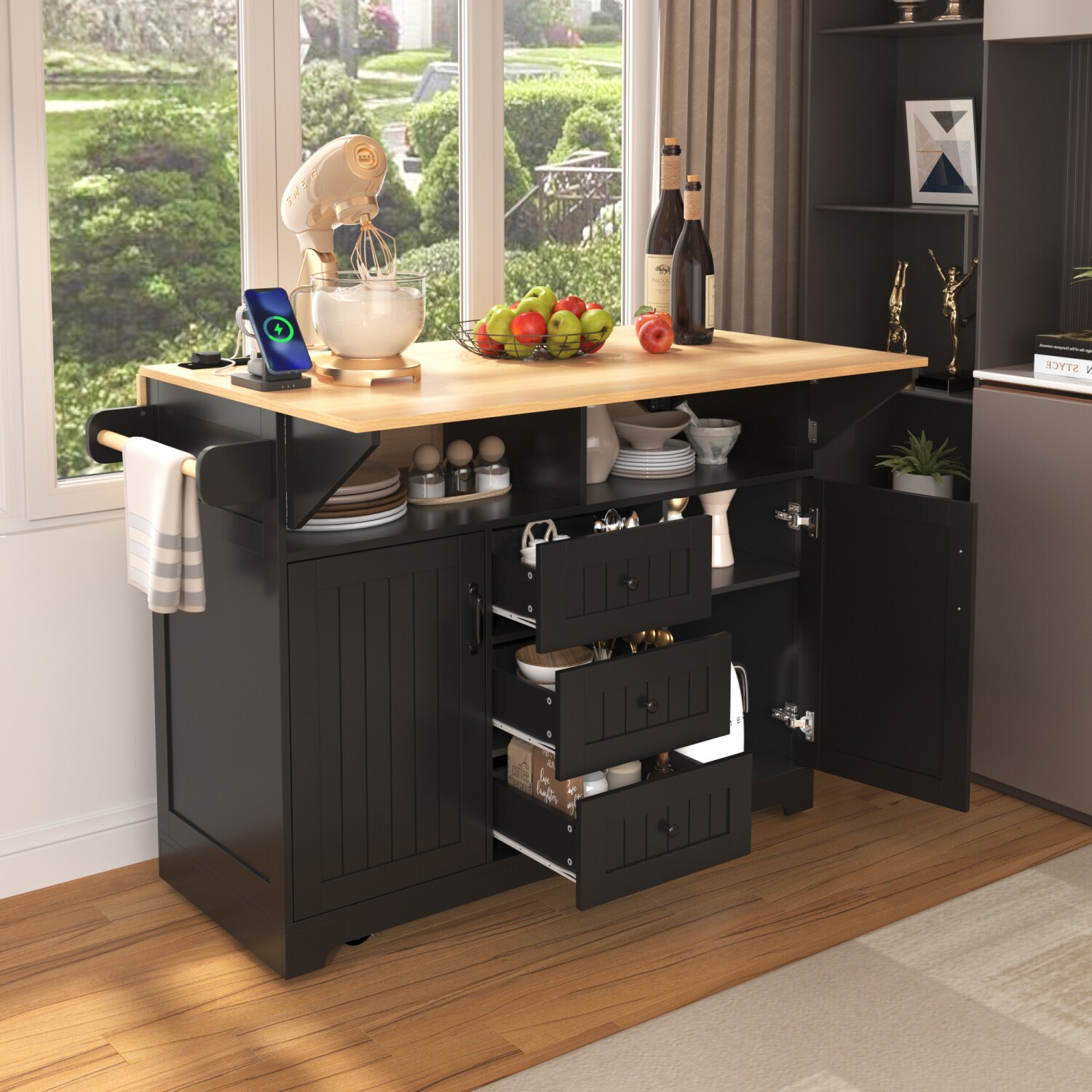 Streamdale Furniture N707P186617B Kitchen-Furniture - View #3