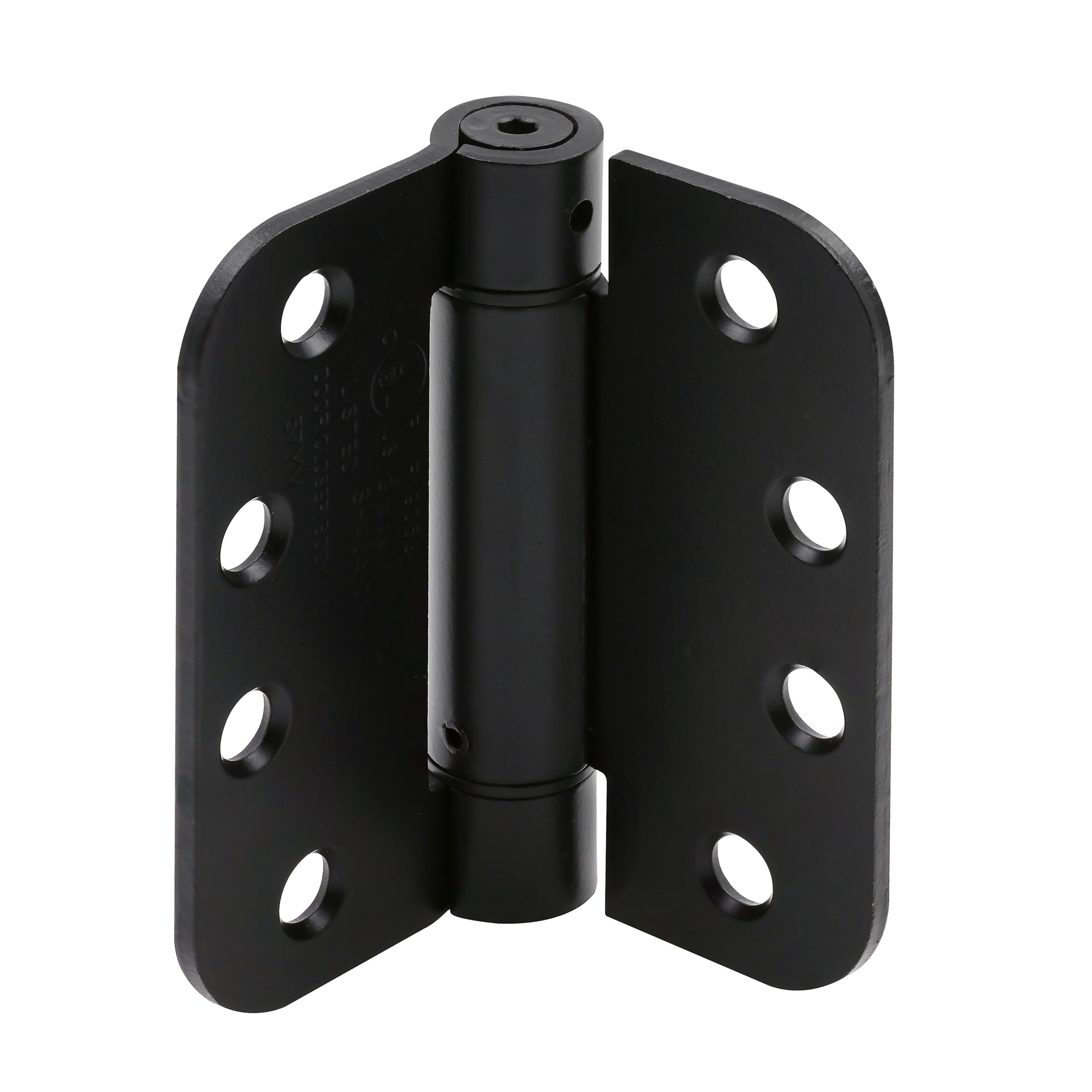 Prime-Line U 1159083 4-in H x 5/8-in Radius Matte Black Self closing Interior/Exterior Door Hinge 3 -Pack