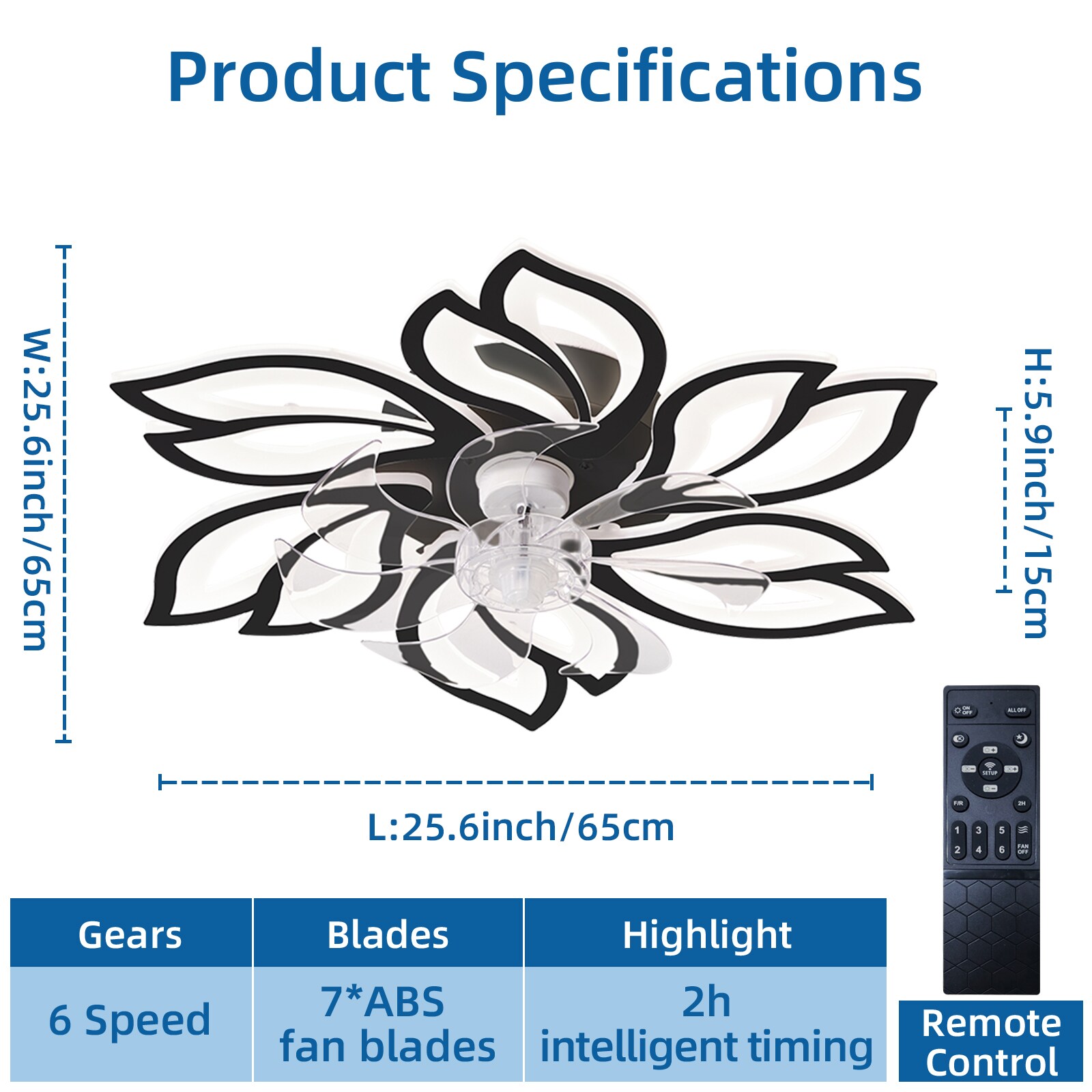 Blisstyle CLF287 Ceiling-Fans - View #4